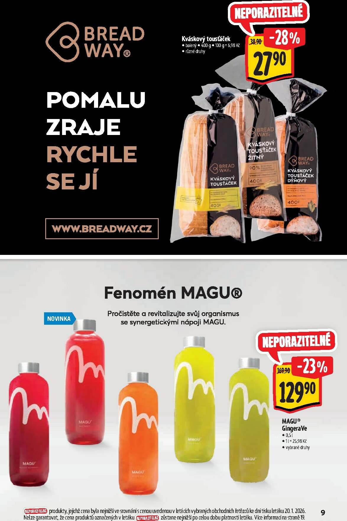 albert - Albert Hypermarket - Akční katalog leták platný od 28.01. do 10.02. - page: 9