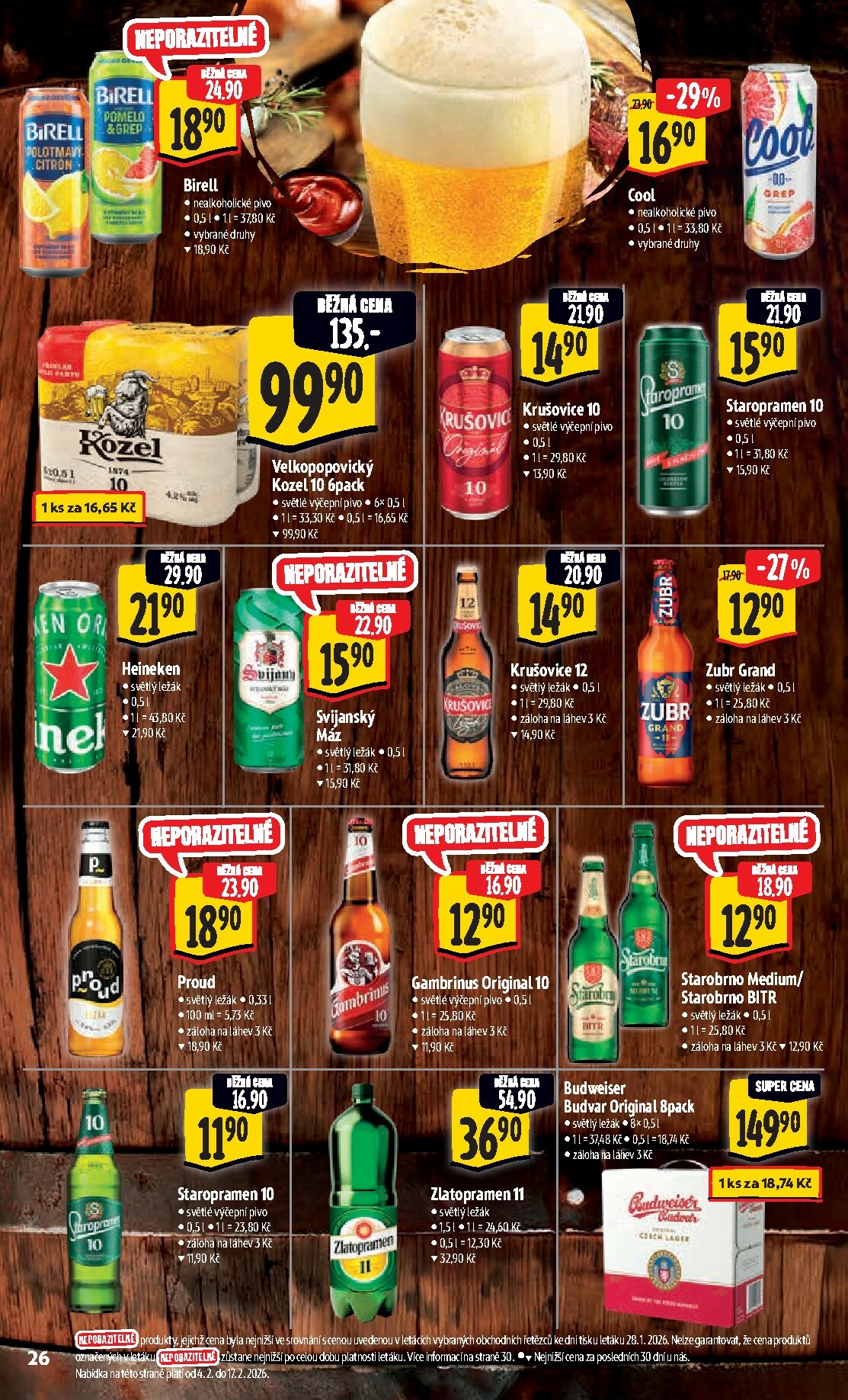 albert - Albert Hypermarket leták platný od středy 04.02.2026 do úterý 10.02.2026 - page: 34