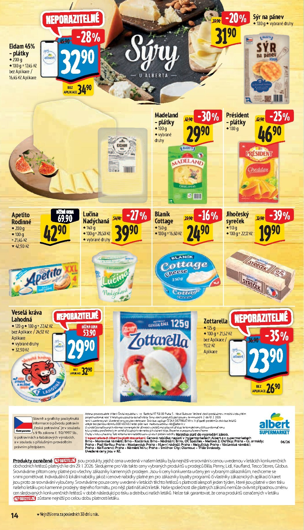 albert - Albert Supermarket leták platný od středy 04.02.2026 do úterý 10.02.2026 - page: 22