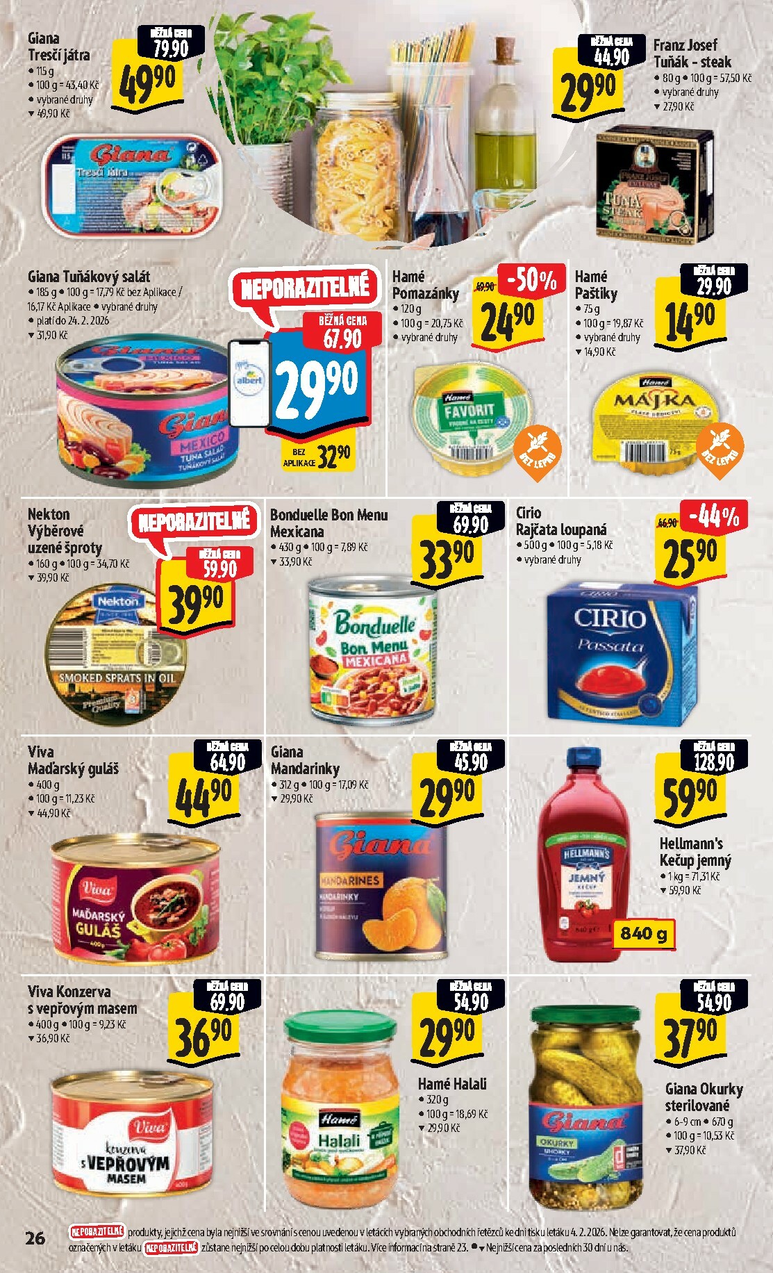 albert - Albert Hypermarket leták platný od středy 11.02.2026 do úterý 17.02.2026 - page: 34