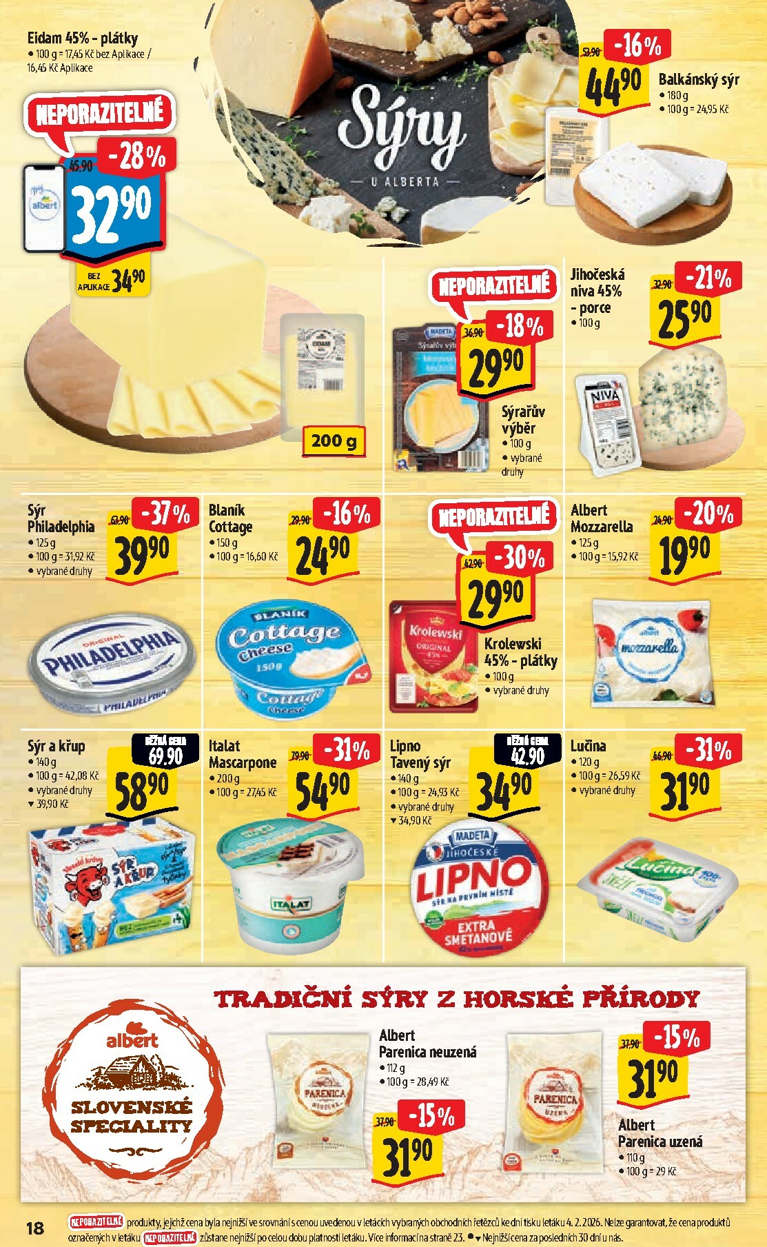 albert - Albert Hypermarket leták platný od středy 11.02.2026 do úterý 17.02.2026 - page: 26