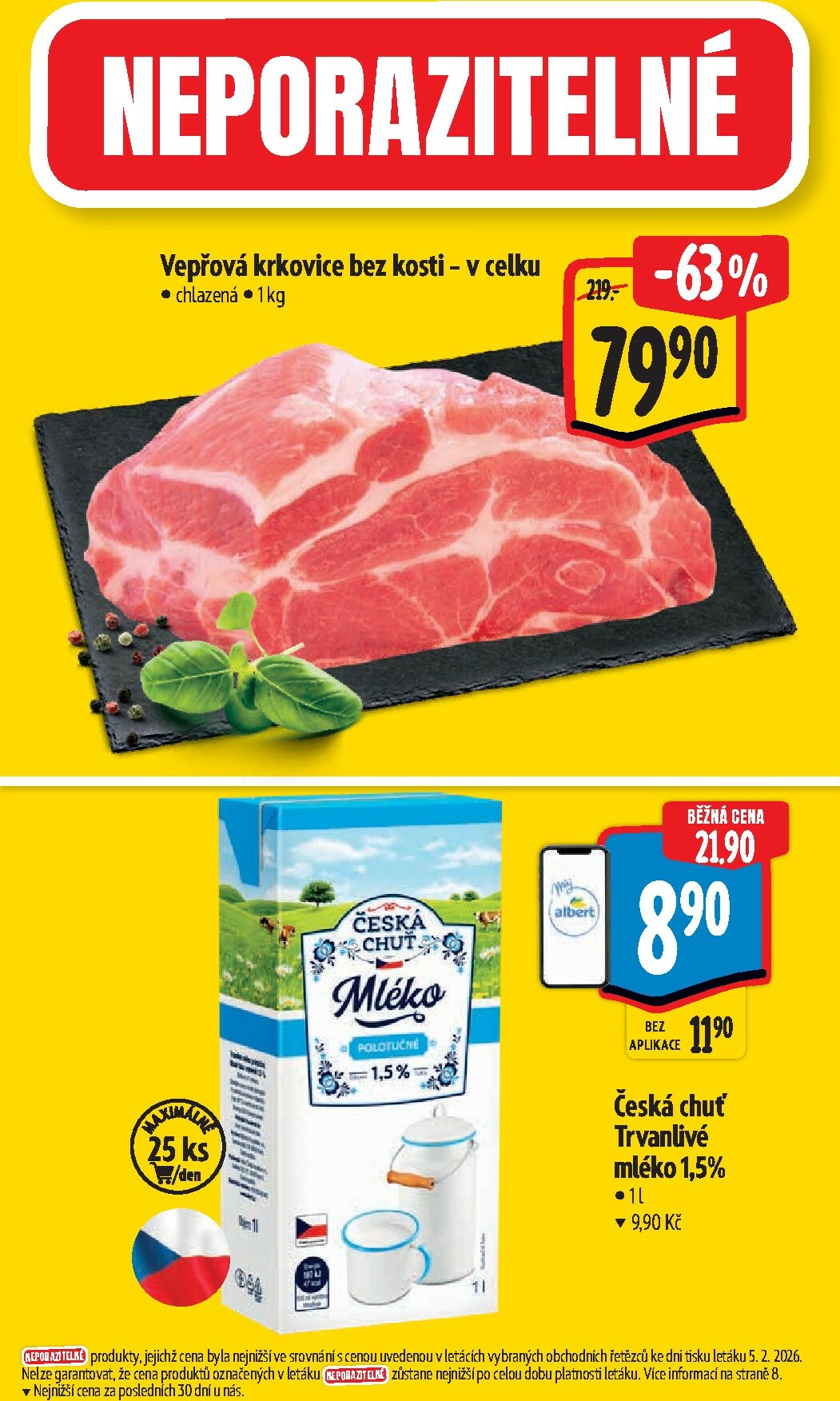 albert - Albert Supermarket leták platný od středy 11.02.2026 do úterý 17.02.2026 - page: 2