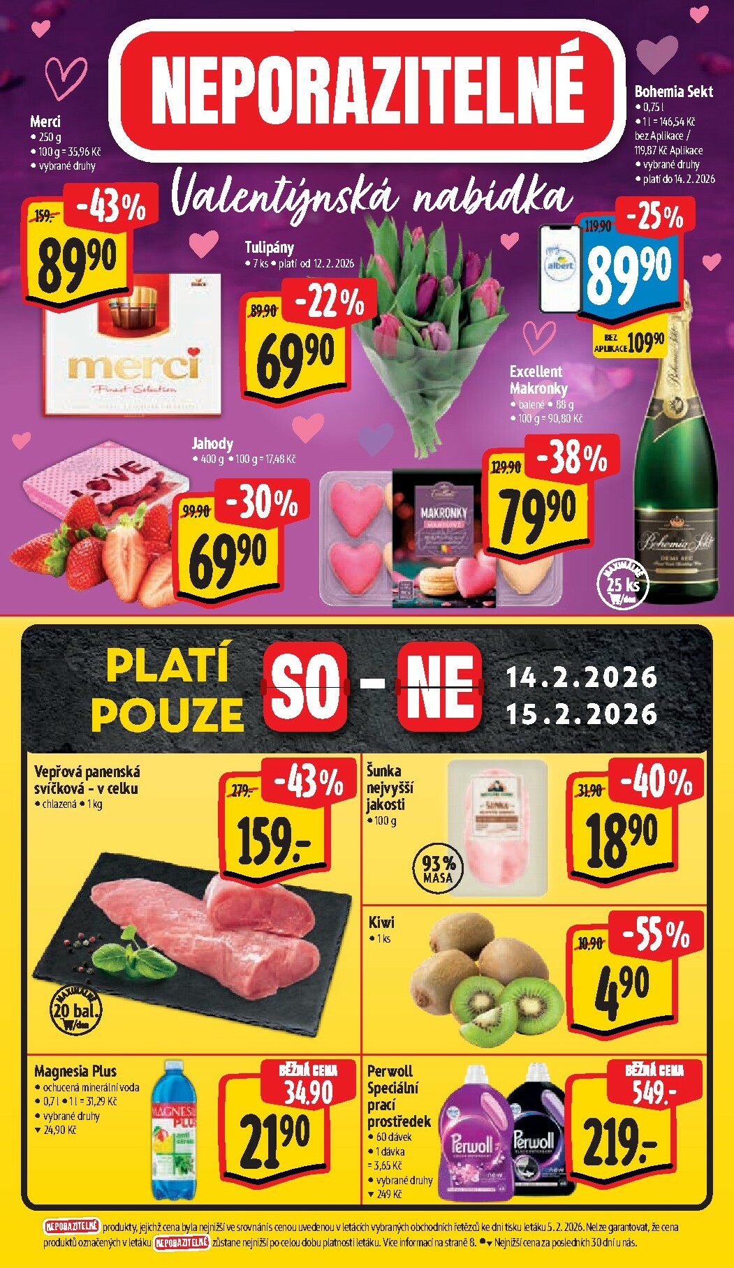 albert - Albert Supermarket leták platný od středy 11.02.2026 do úterý 17.02.2026 - page: 8