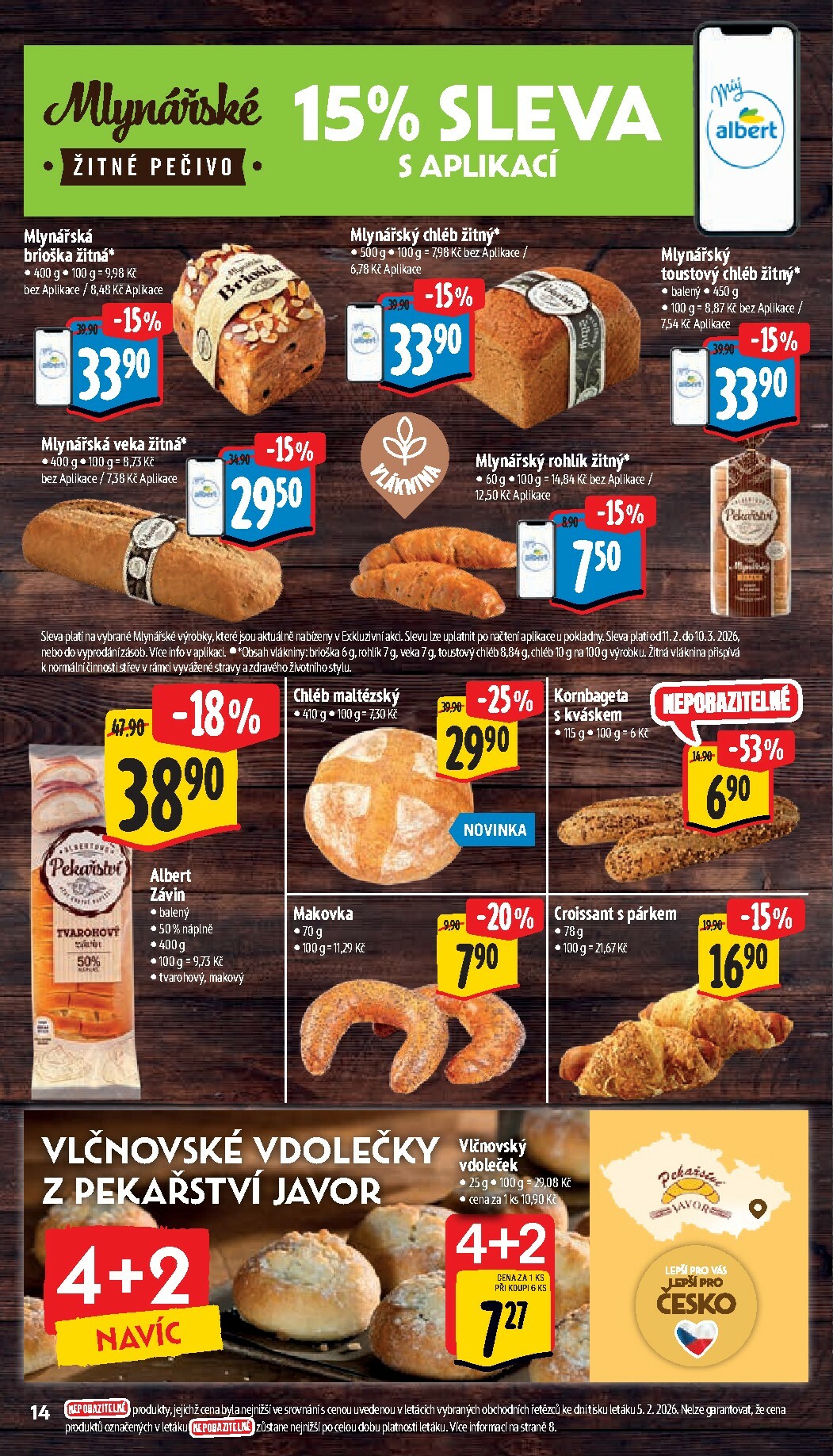 albert - Albert Supermarket leták platný od středy 11.02.2026 do úterý 17.02.2026 - page: 22