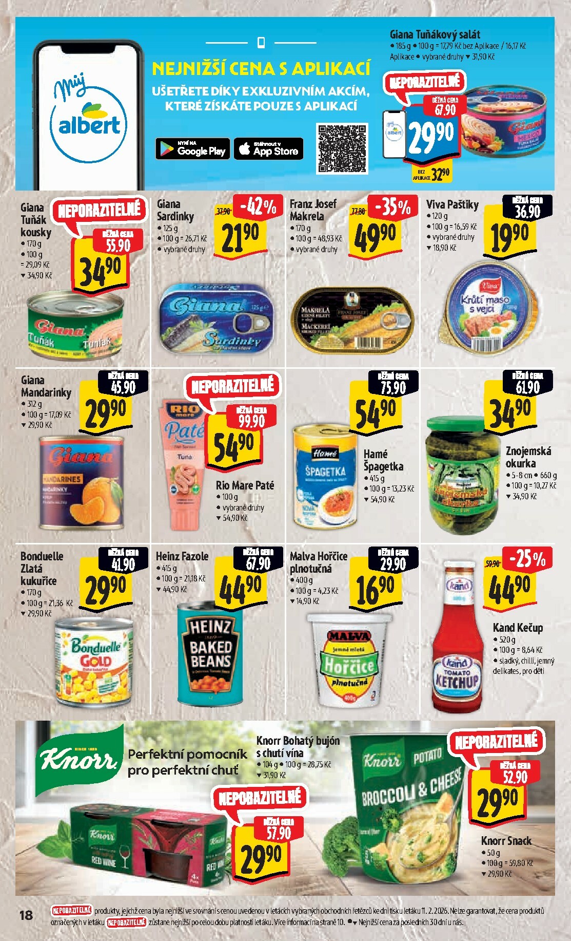 albert - Albert Hypermarket leták platný od středy 18.02.2026 do úterý 24.02.2026 - page: 26