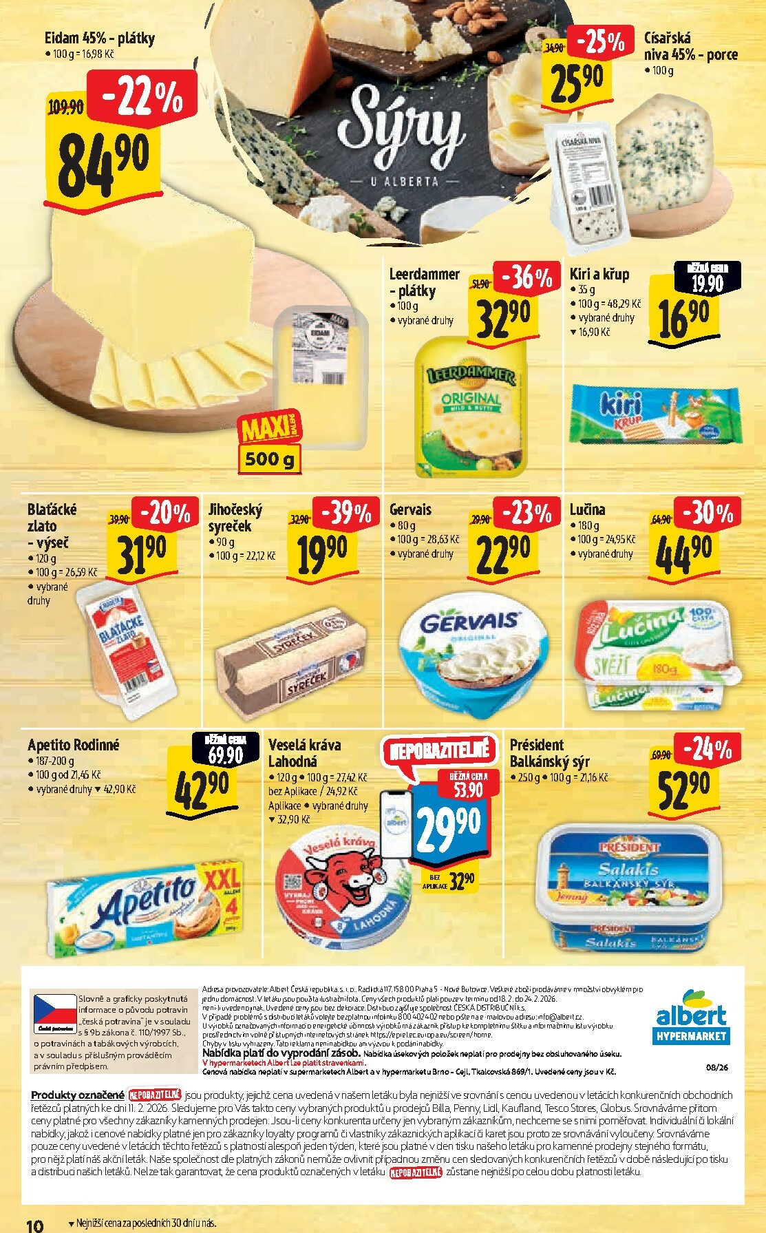albert - Albert Hypermarket leták platný od středy 18.02.2026 do úterý 24.02.2026 - page: 18