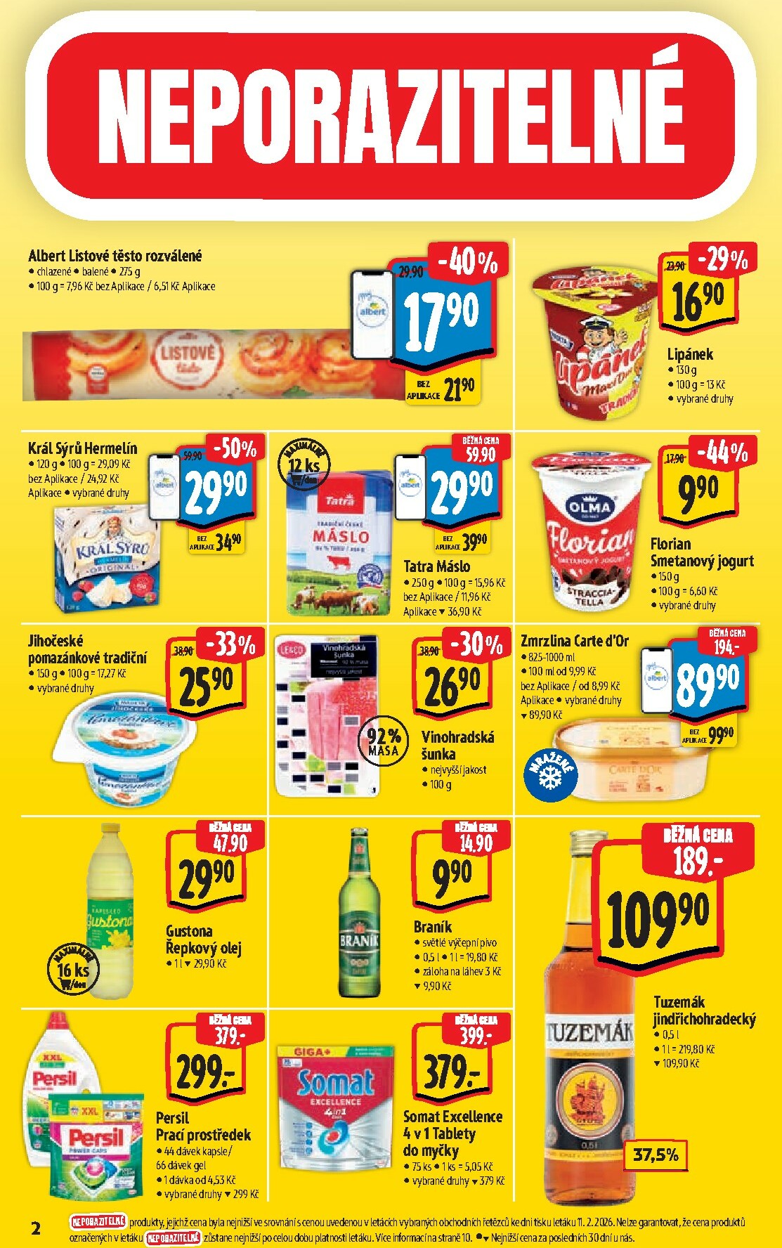 albert - Albert Hypermarket leták platný od středy 18.02.2026 do úterý 24.02.2026 - page: 6