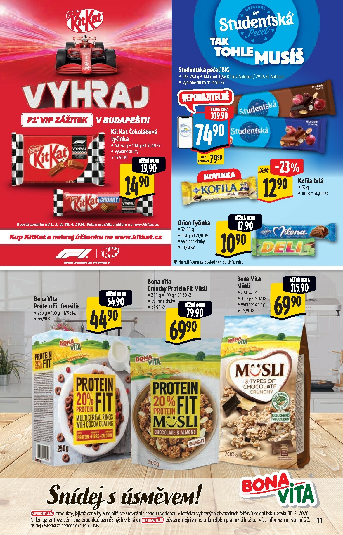 albert - Albert Hypermarket - Akční katalog leták platný od středy 18.02.2026 do úterý 10.03.2026 - page: 11