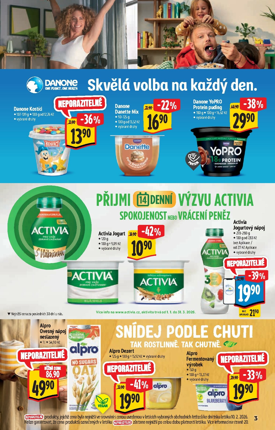 albert - Albert Hypermarket - Akční katalog leták platný od středy 18.02.2026 do úterý 10.03.2026 - page: 3