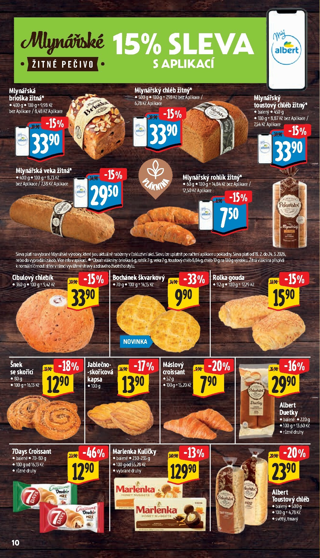 albert - Albert Supermarket leták platný od středy 18.02.2026 do úterý 24.02.2026 - page: 18