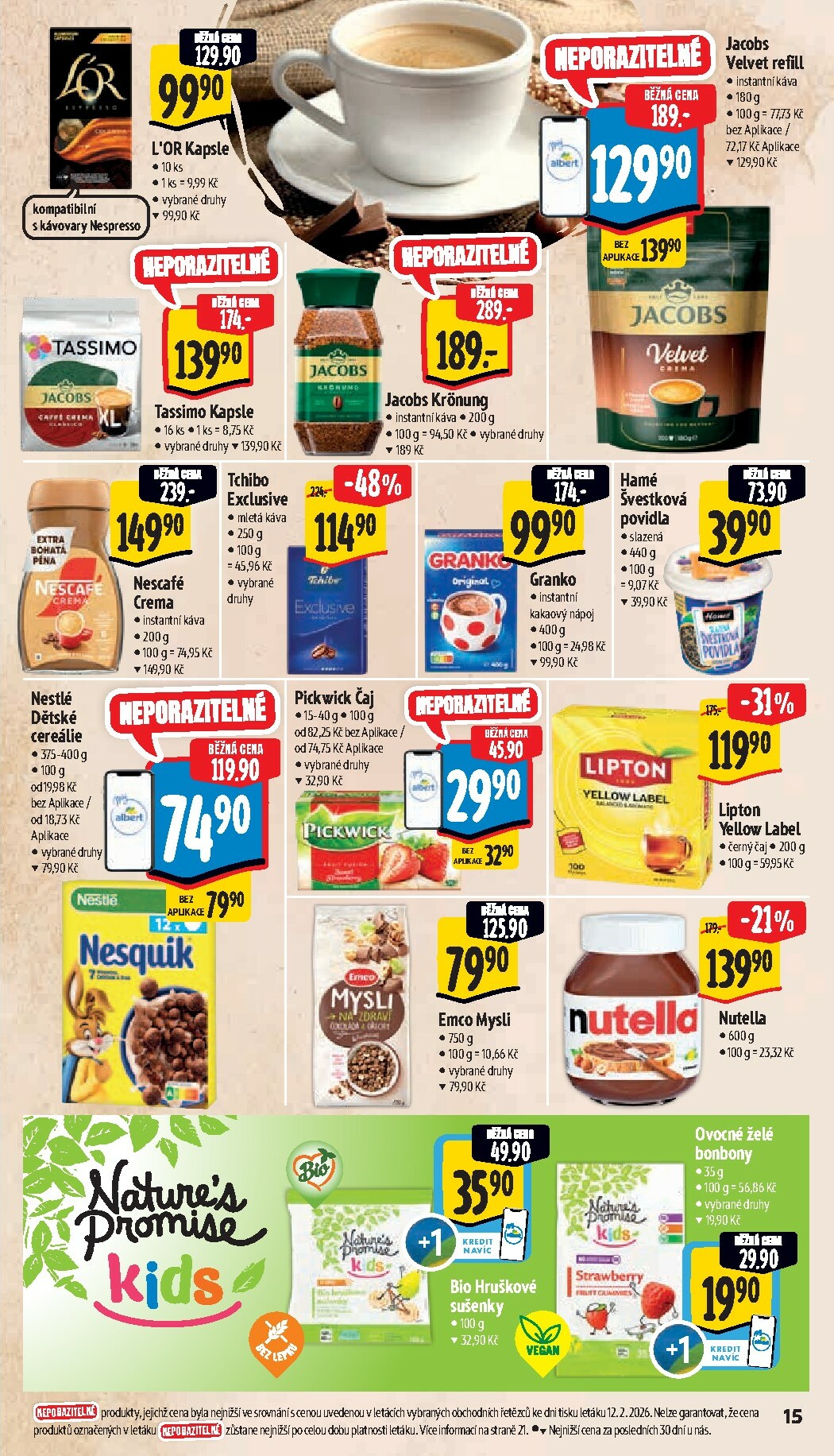 albert - Albert Supermarket leták platný od středy 18.02.2026 do úterý 24.02.2026 - page: 25