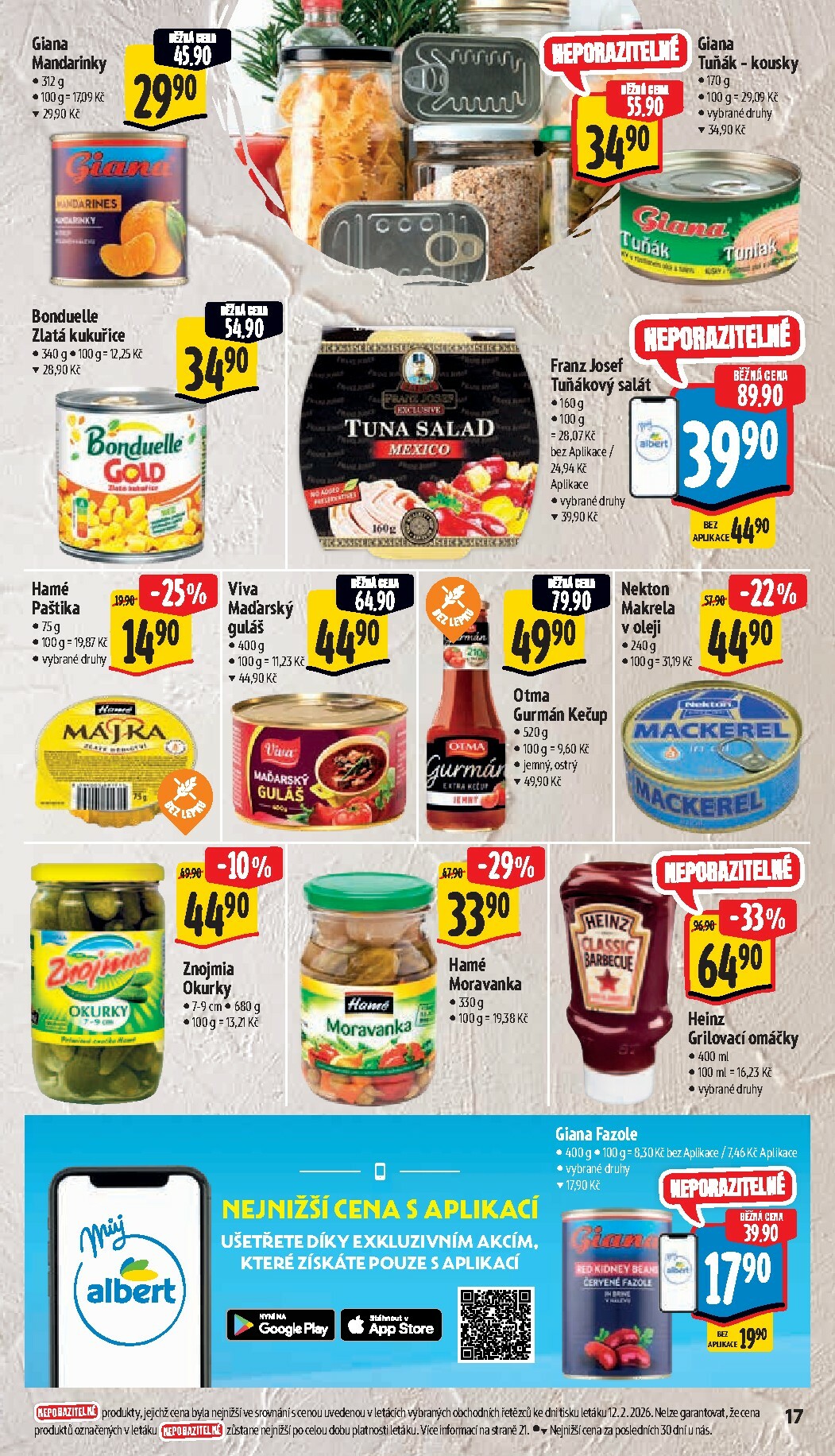 albert - Albert Supermarket leták platný od středy 18.02.2026 do úterý 24.02.2026 - page: 27