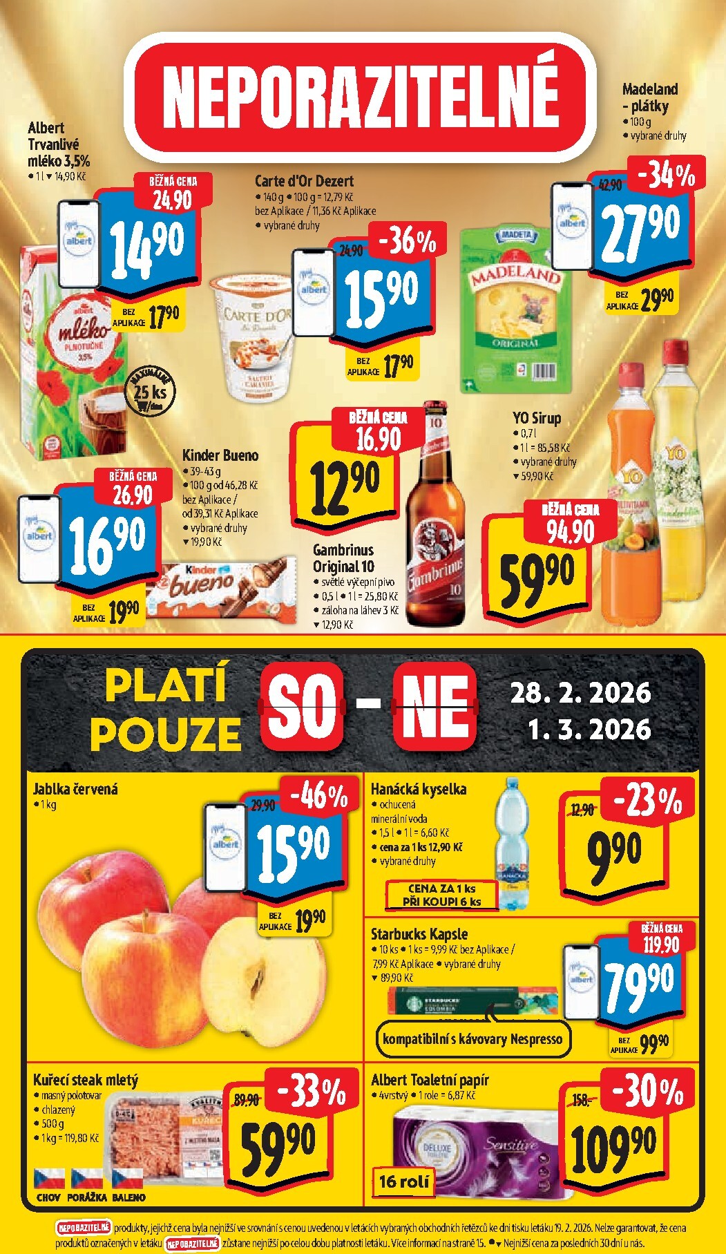 albert - Albert Supermarket leták platný od středy 25.02.2026 do úterý 03.03.2026 - page: 6
