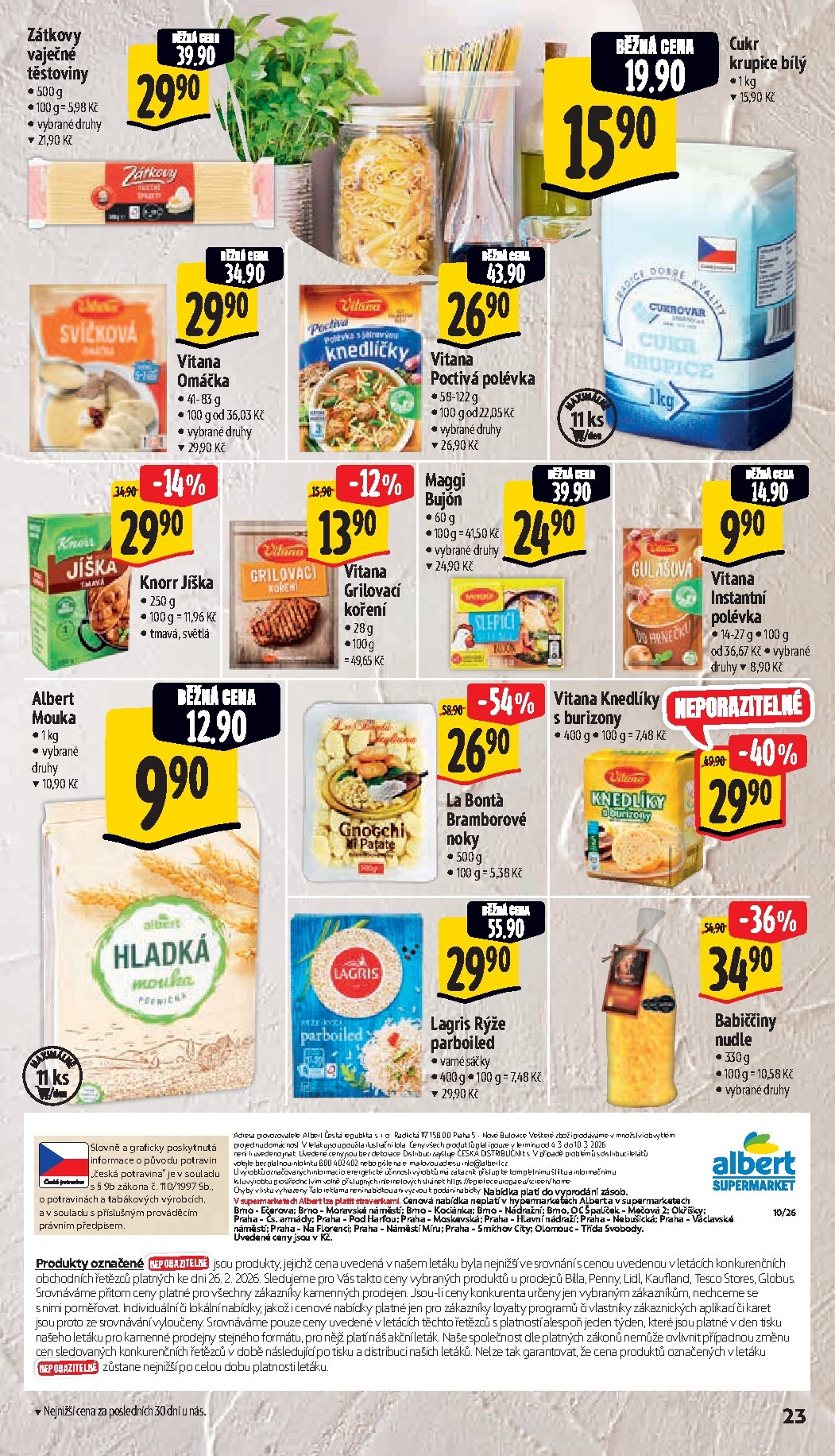 albert - Albert Supermarket leták platný od středy 04.03.2026 do úterý 10.03.2026 - page: 33