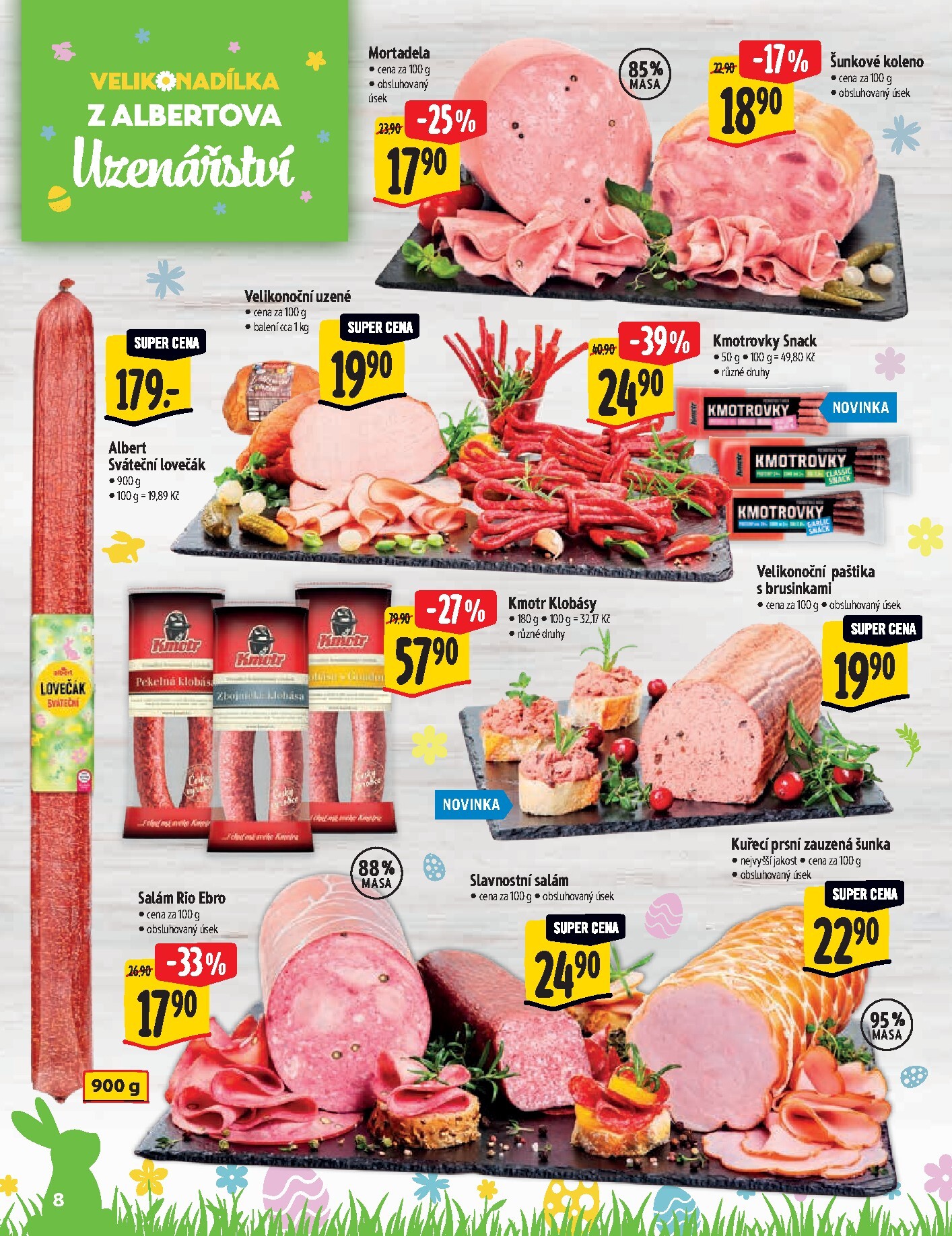 albert - Albert Supermarket - Velikonoce leták platný od středy 11.03.2026 do úterý 24.03.2026 - page: 8
