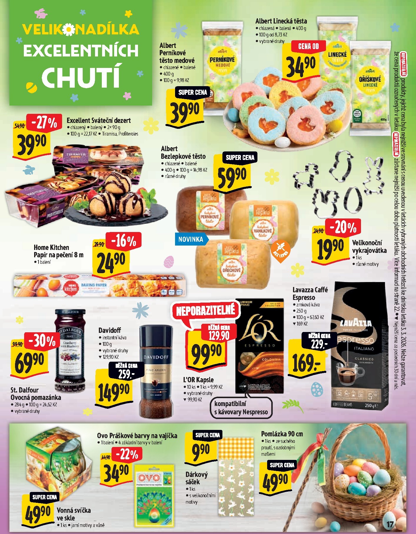 albert - Albert Supermarket - Velikonoce leták platný od středy 11.03.2026 do úterý 24.03.2026 - page: 17