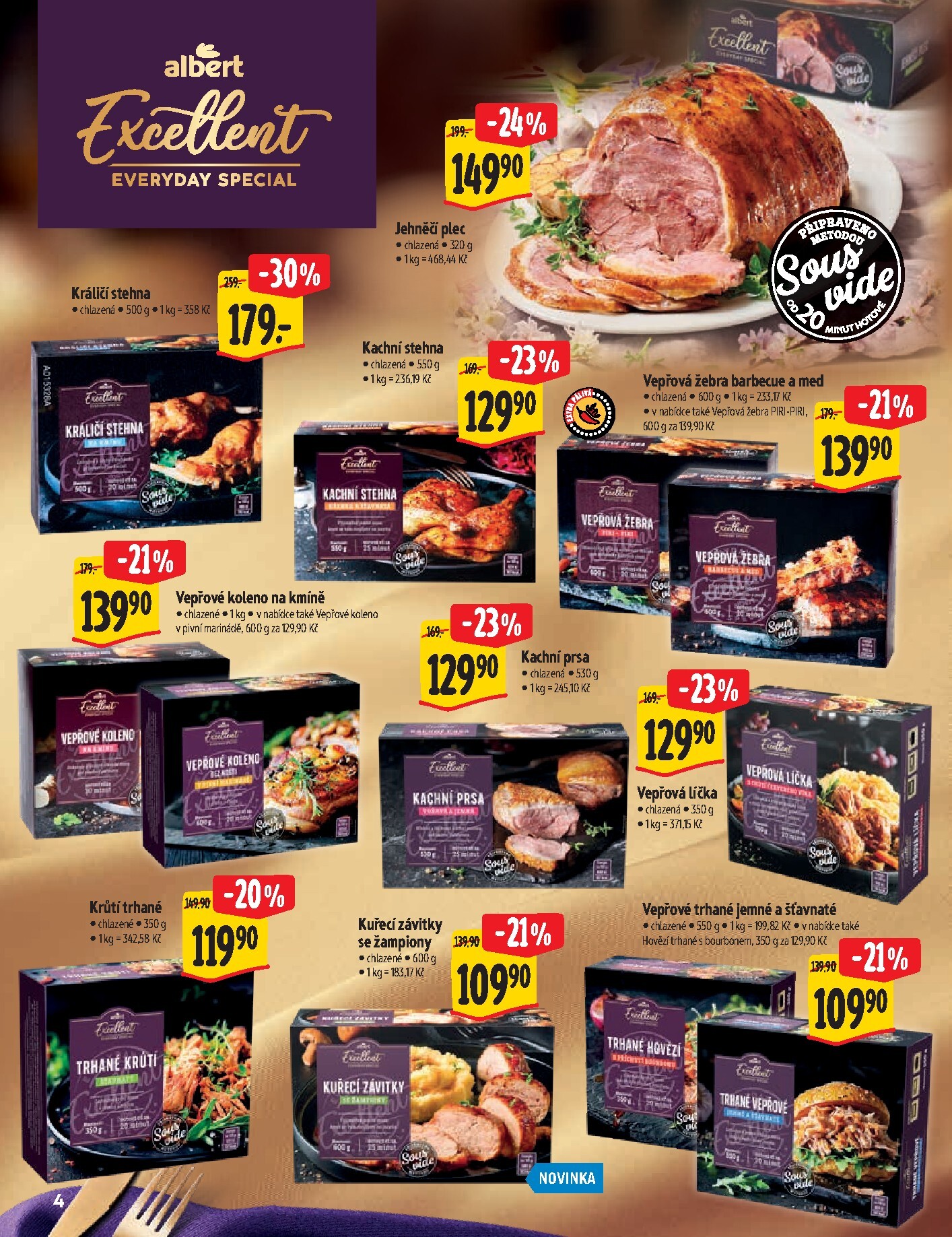 albert - Albert Supermarket - Velikonoce leták platný od středy 11.03.2026 do úterý 24.03.2026 - page: 4