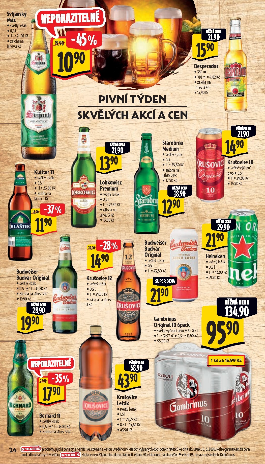 albert - Albert Supermarket leták platný od středy 11.03.2026 do úterý 17.03.2026 - page: 32