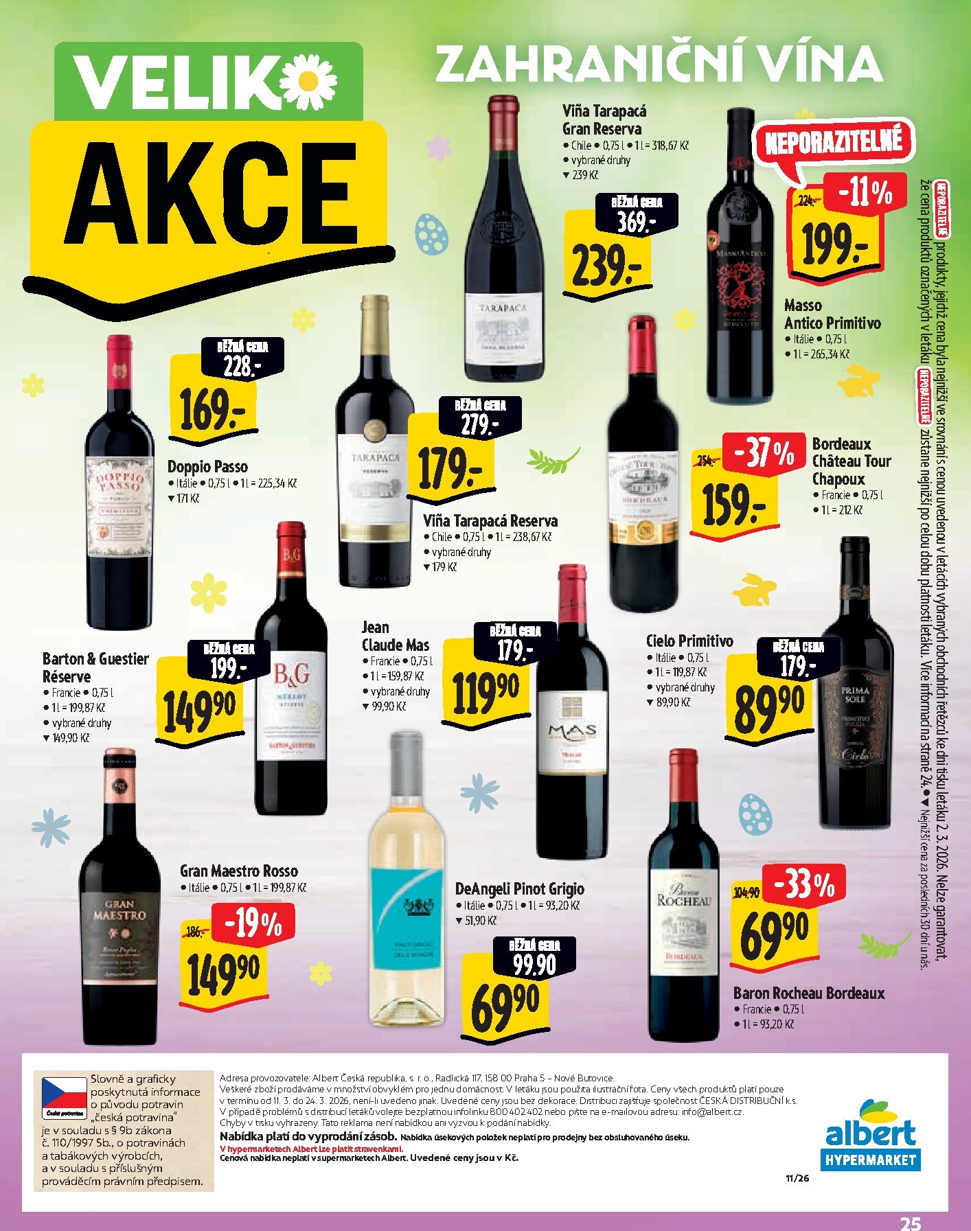 albert - Albert Hypermarket - Velikonoce leták platný od středy 11.03.2026 do úterý 24.03.2026 - page: 25