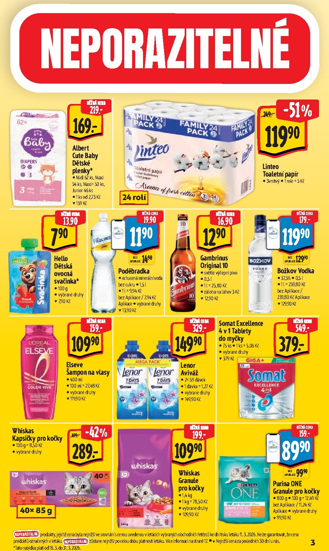 albert - Albert Supermarket leták platný od středy 18.03.2026 do úterý 24.03.2026 - page: 7