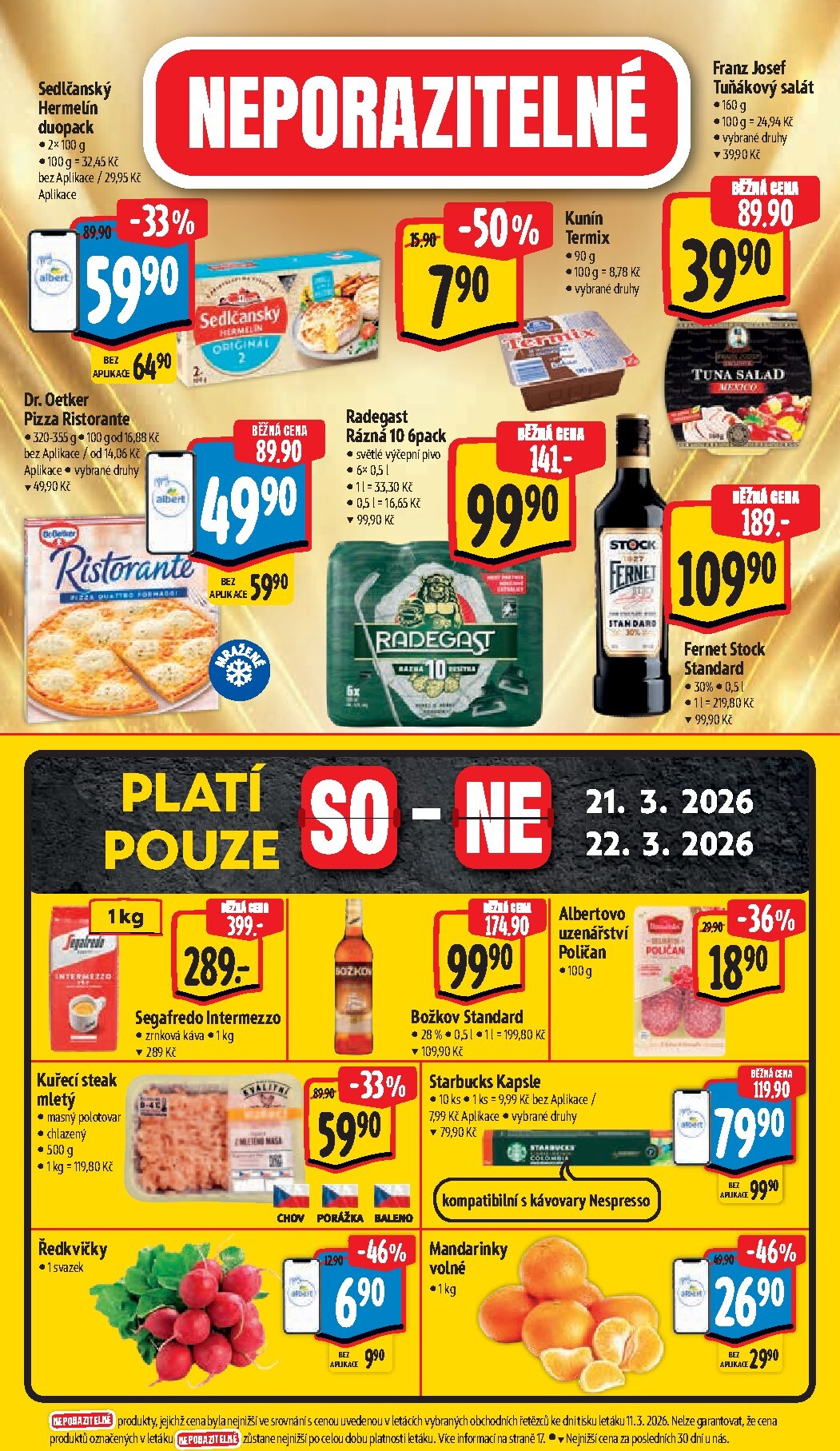 albert - Albert Supermarket - Brno leták platný od středy 18.03.2026 do úterý 24.03.2026 - page: 51