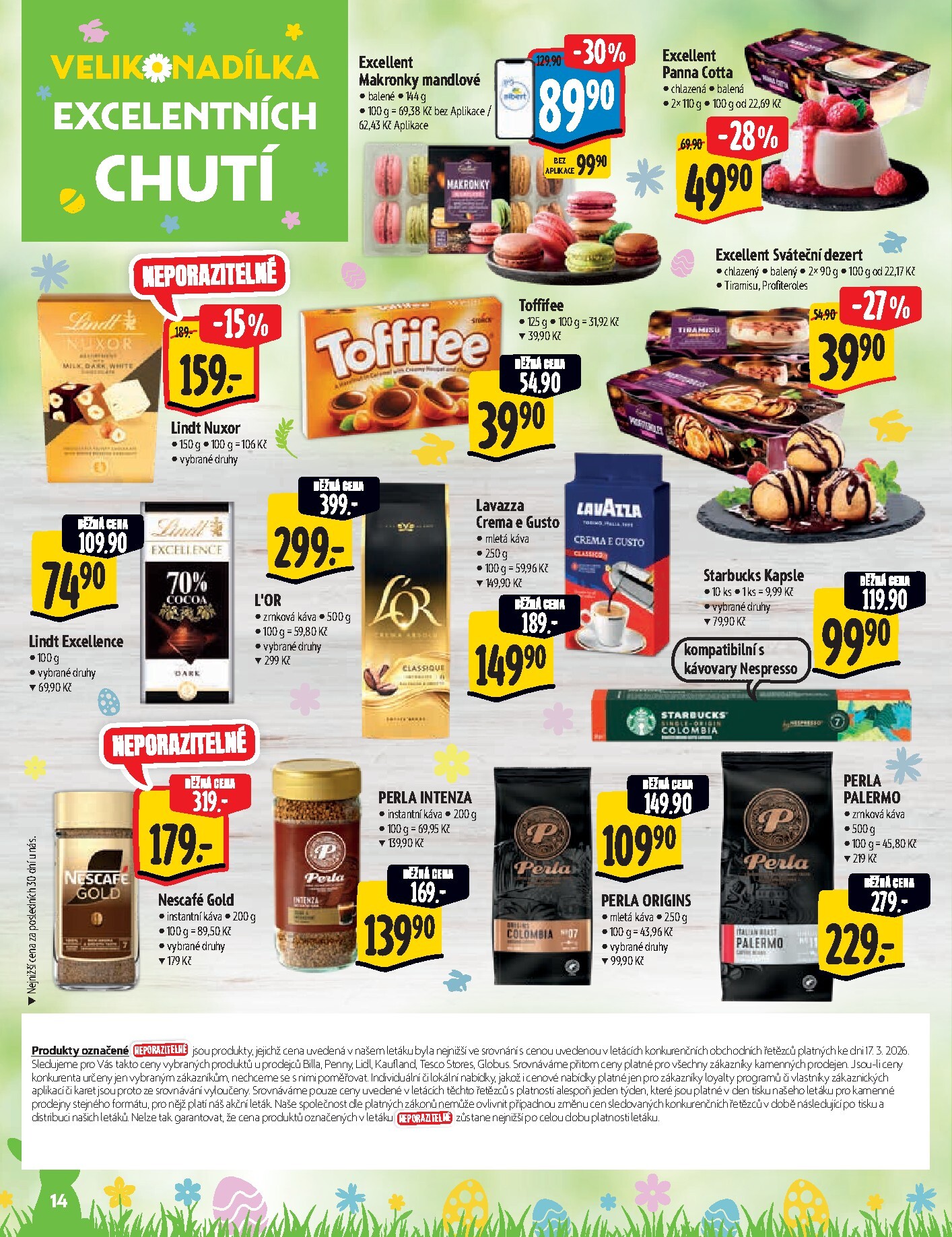 albert - Albert Supermarket - Velikonoce leták platný od středy 25.03.2026 do pondělí 06.04.2026 - page: 14