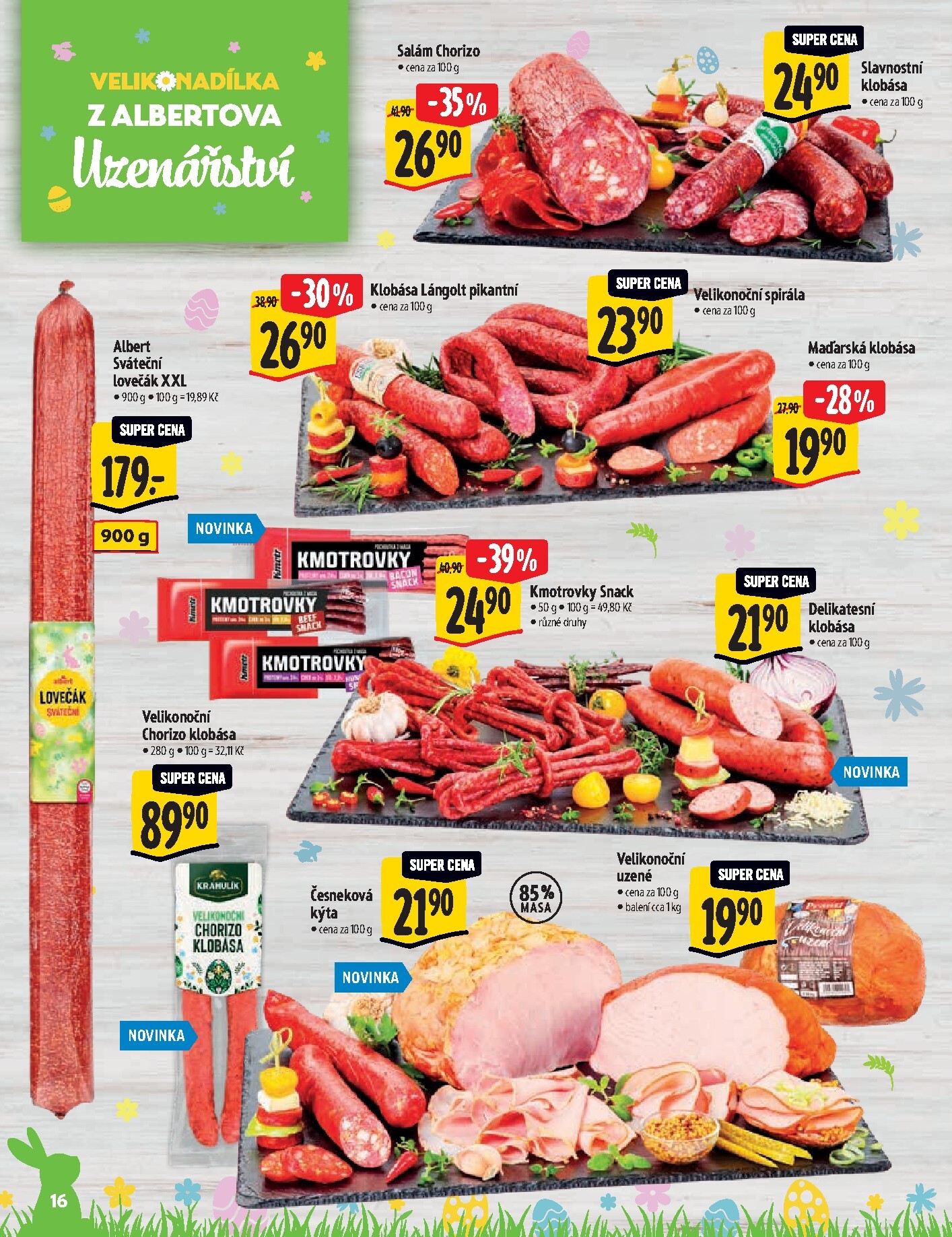 albert - Albert Hypermarket - Velikonoce leták platný od středy 25.03.2026 do pondělí 06.04.2026 - page: 16