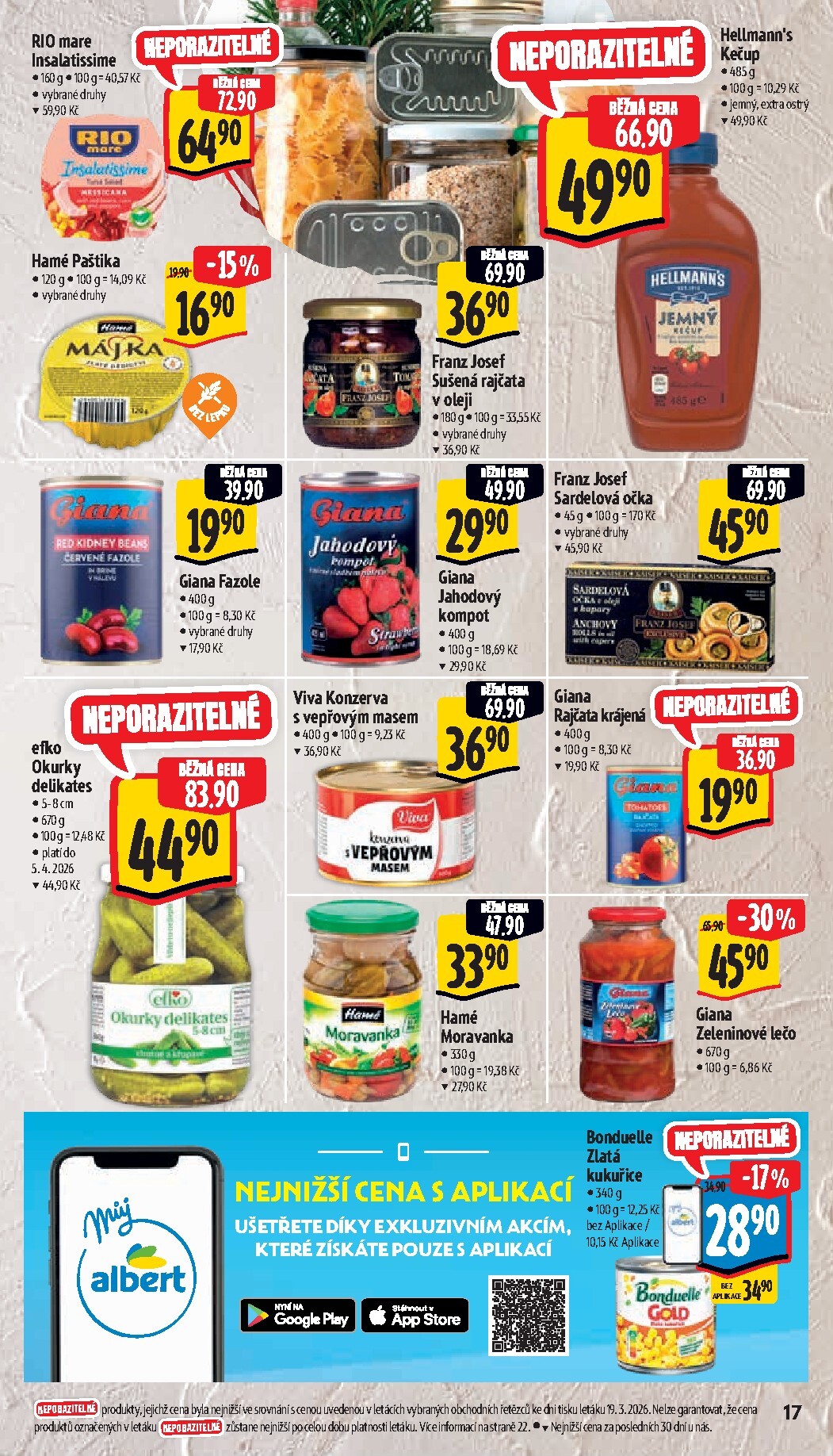 albert - Albert Supermarket leták platný od středy 25.03.2026 do úterý 31.03.2026 - page: 27