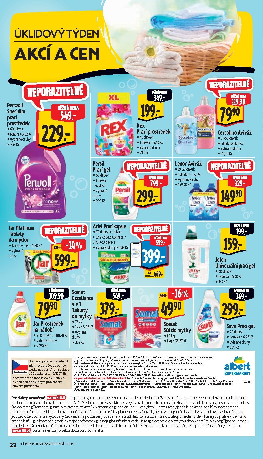 albert - Albert Supermarket leták platný od středy 25.03.2026 do úterý 31.03.2026 - page: 32