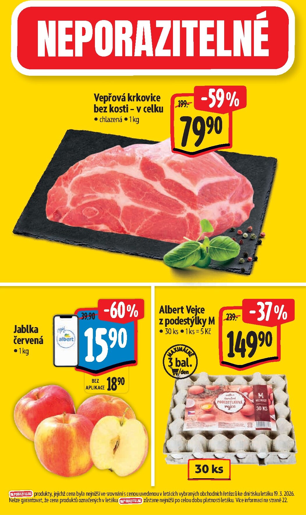 albert - Albert Supermarket leták platný od středy 25.03.2026 do úterý 31.03.2026 - page: 3