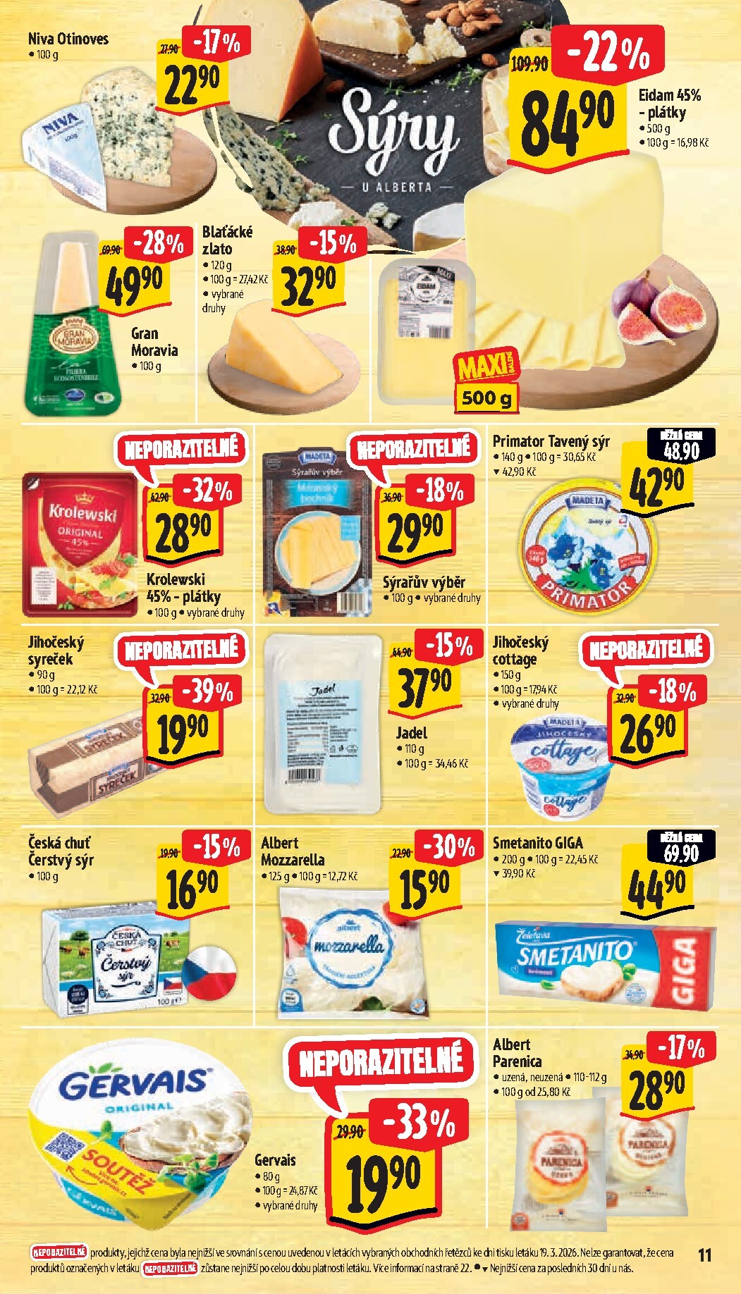 albert - Albert Supermarket leták platný od středy 25.03.2026 do úterý 31.03.2026 - page: 19