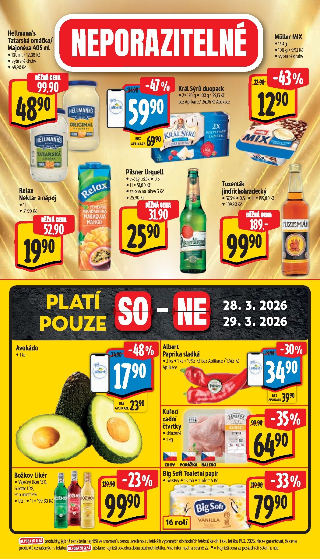 albert - Albert Supermarket leták platný od středy 25.03.2026 do úterý 31.03.2026 - page: 44