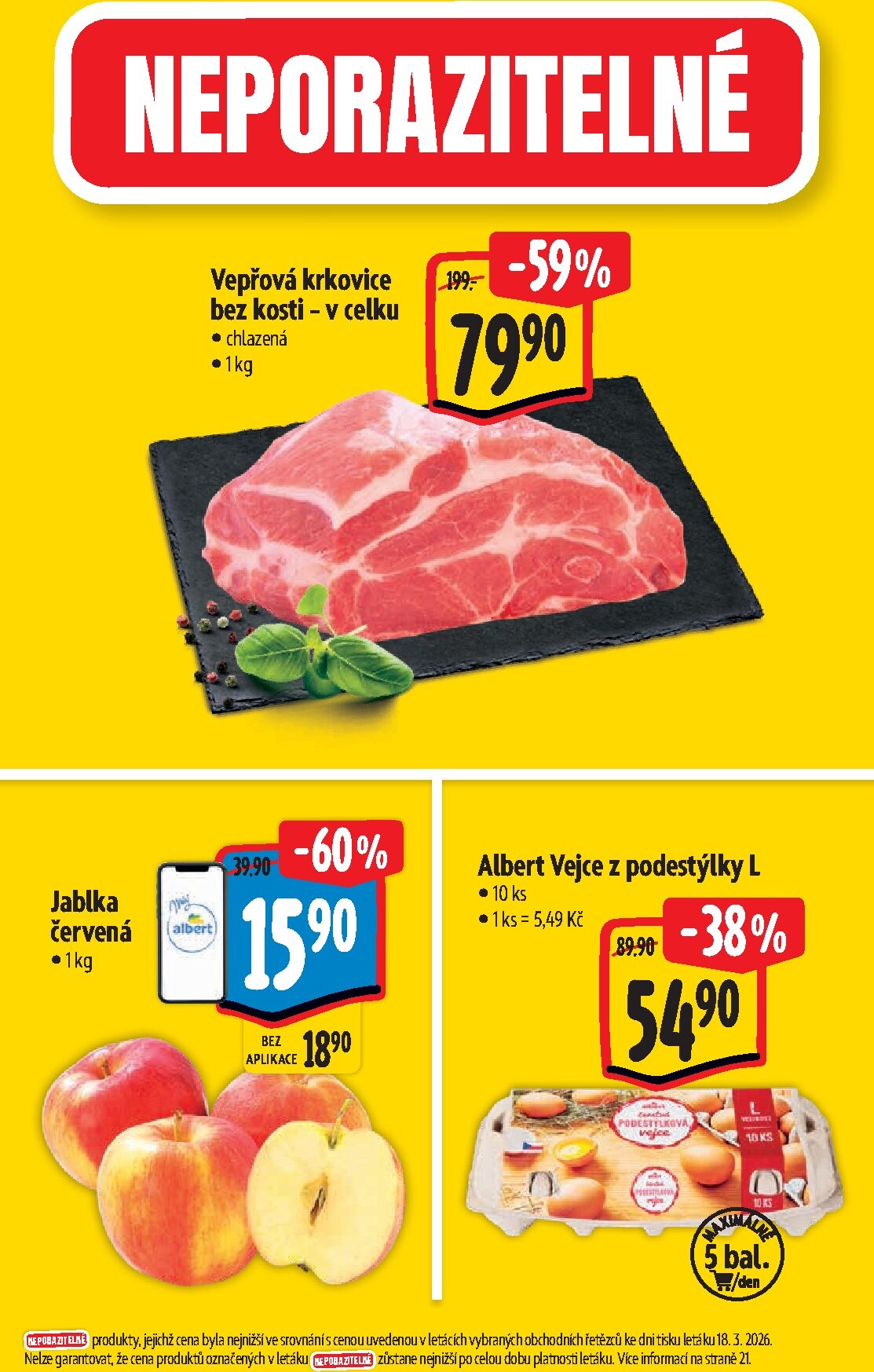 albert - Albert Hypermarket leták platný od středy 25.03.2026 do úterý 31.03.2026 - page: 3