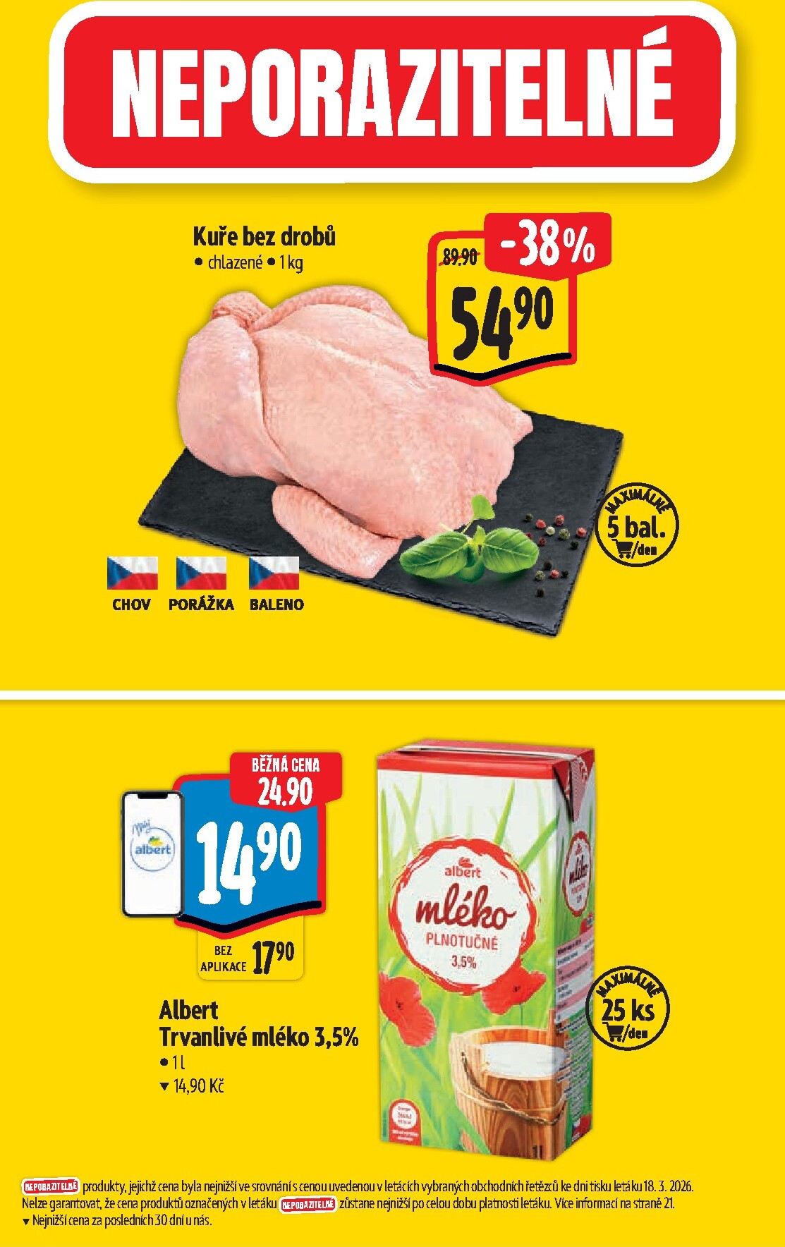 albert - Albert Hypermarket leták platný od středy 25.03.2026 do úterý 31.03.2026 - page: 2