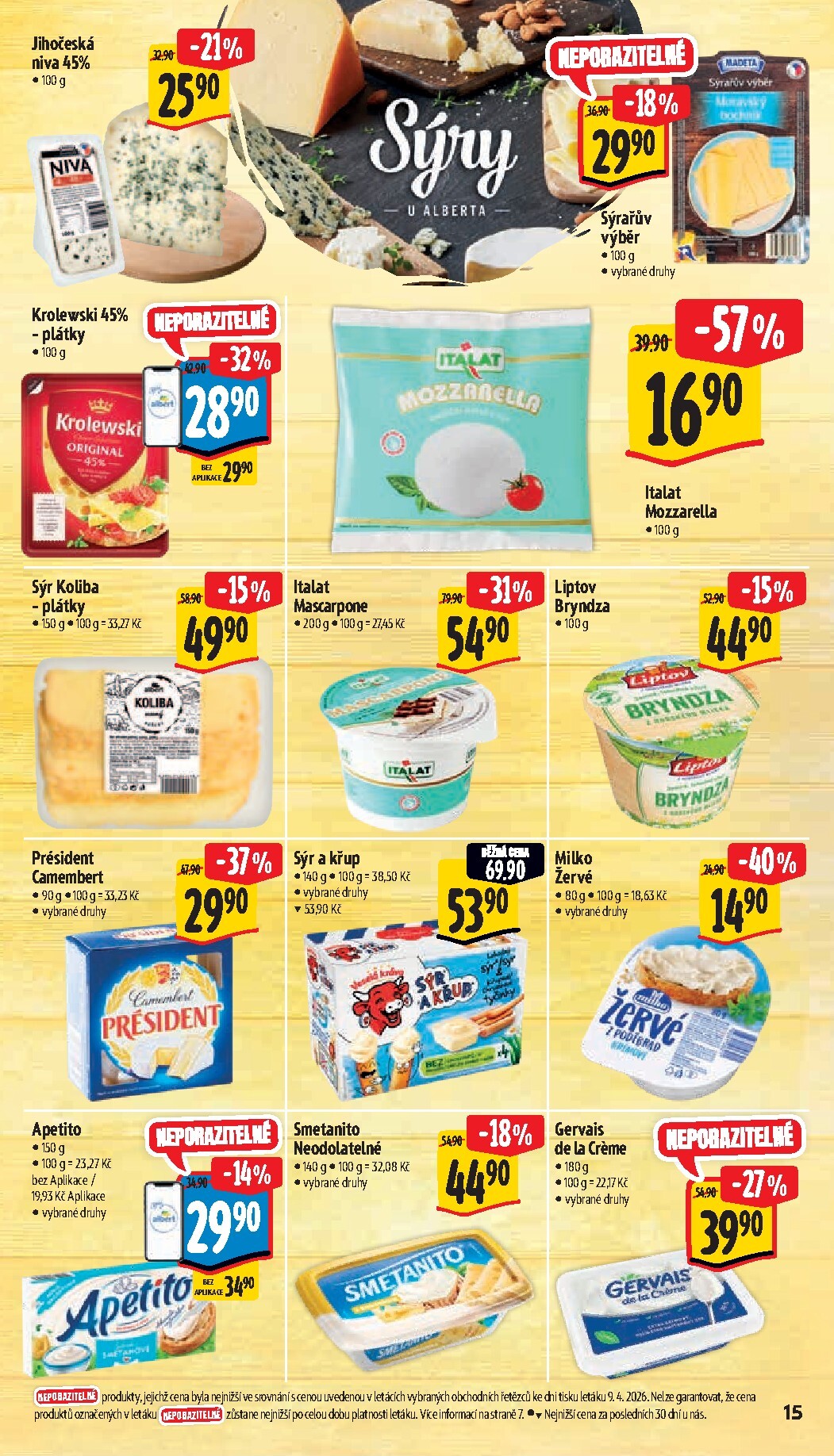 albert - Budoucí Albert Supermarket leták platný od středy 15.04.2026 do úterý 21.04.2026 - page: 23