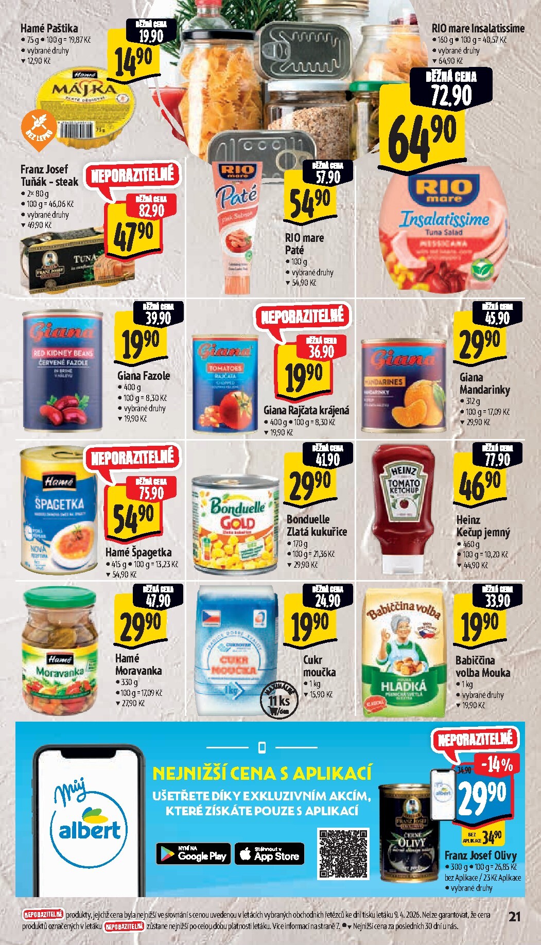 albert - Budoucí Albert Supermarket leták platný od středy 15.04.2026 do úterý 21.04.2026 - page: 29