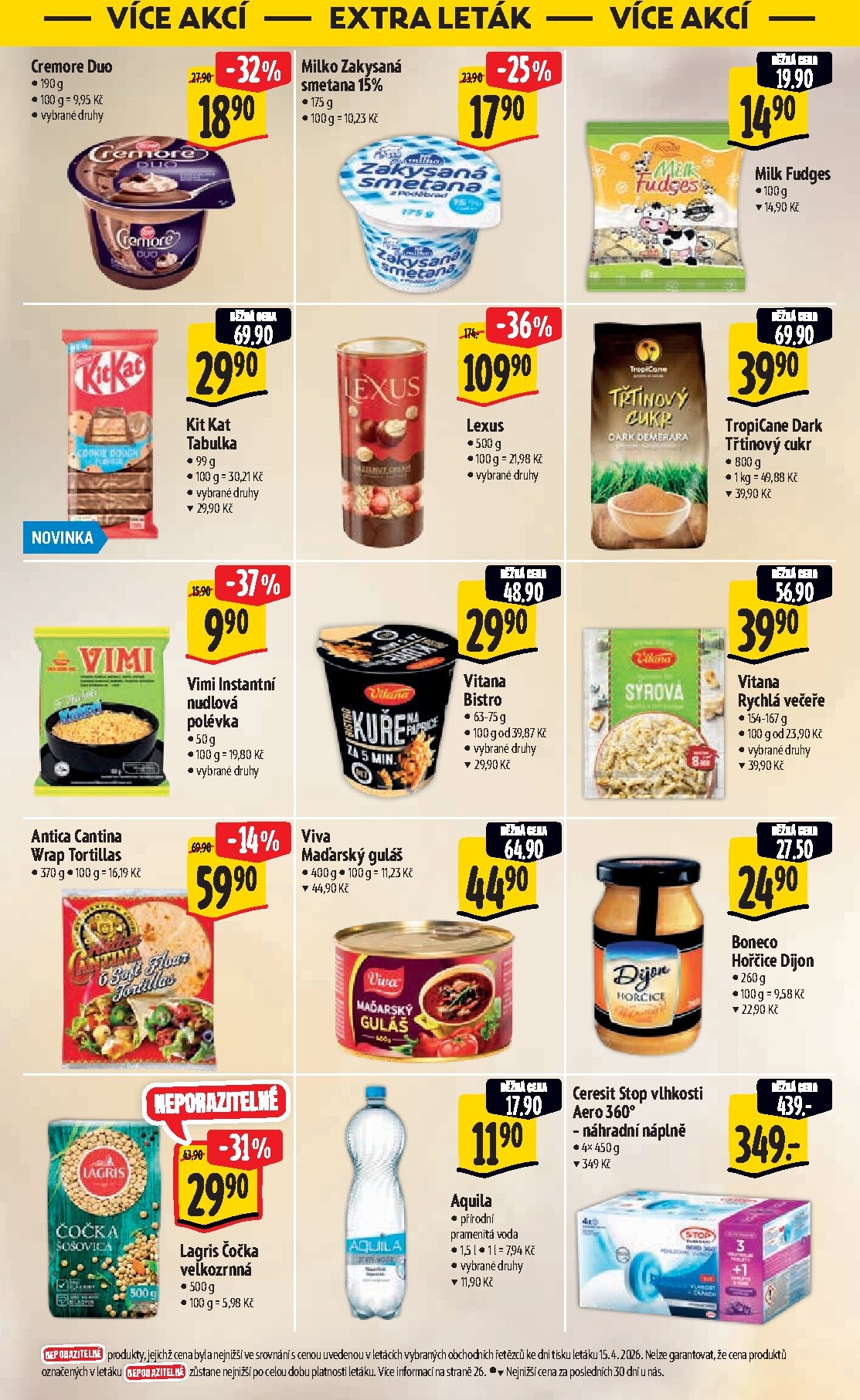albert - Budoucí Albert Hypermarket leták platný od středy 22.04.2026 do úterý 28.04.2026 - page: 39