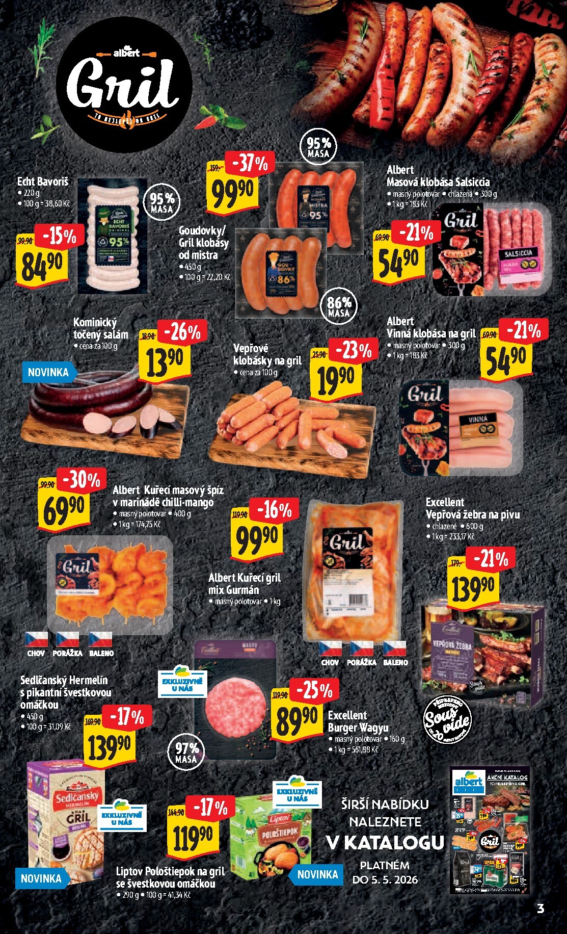 albert - Budoucí Albert Hypermarket leták platný od středy 22.04.2026 do úterý 28.04.2026 - page: 9