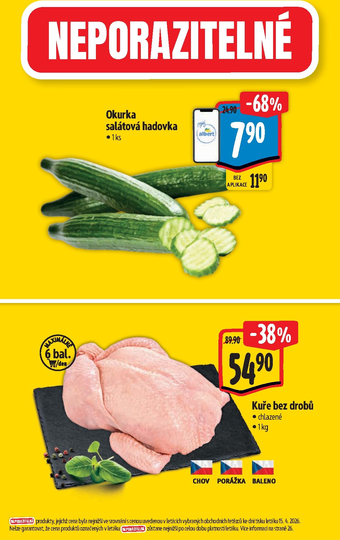 albert - Budoucí Albert Hypermarket leták platný od středy 22.04.2026 do úterý 28.04.2026 - page: 2