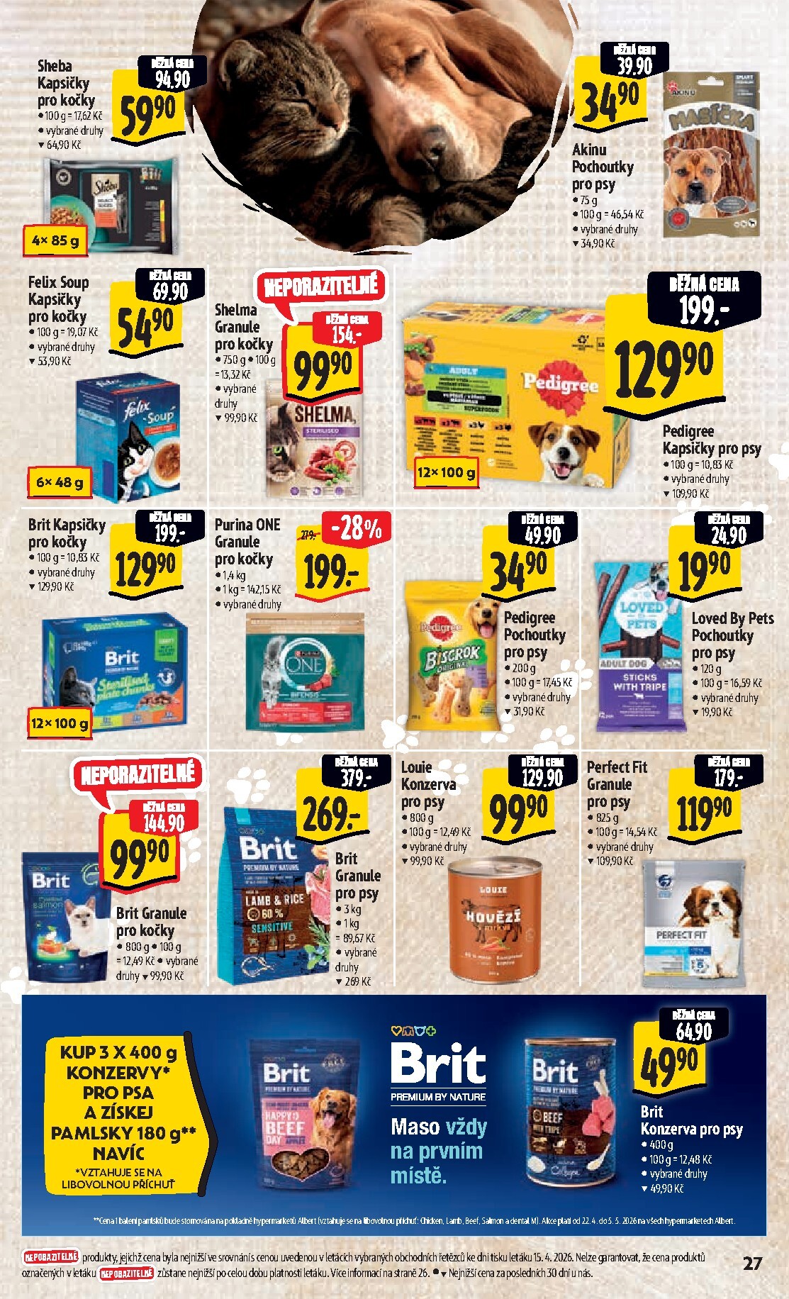 albert - Budoucí Albert Hypermarket leták platný od středy 22.04.2026 do úterý 28.04.2026 - page: 35