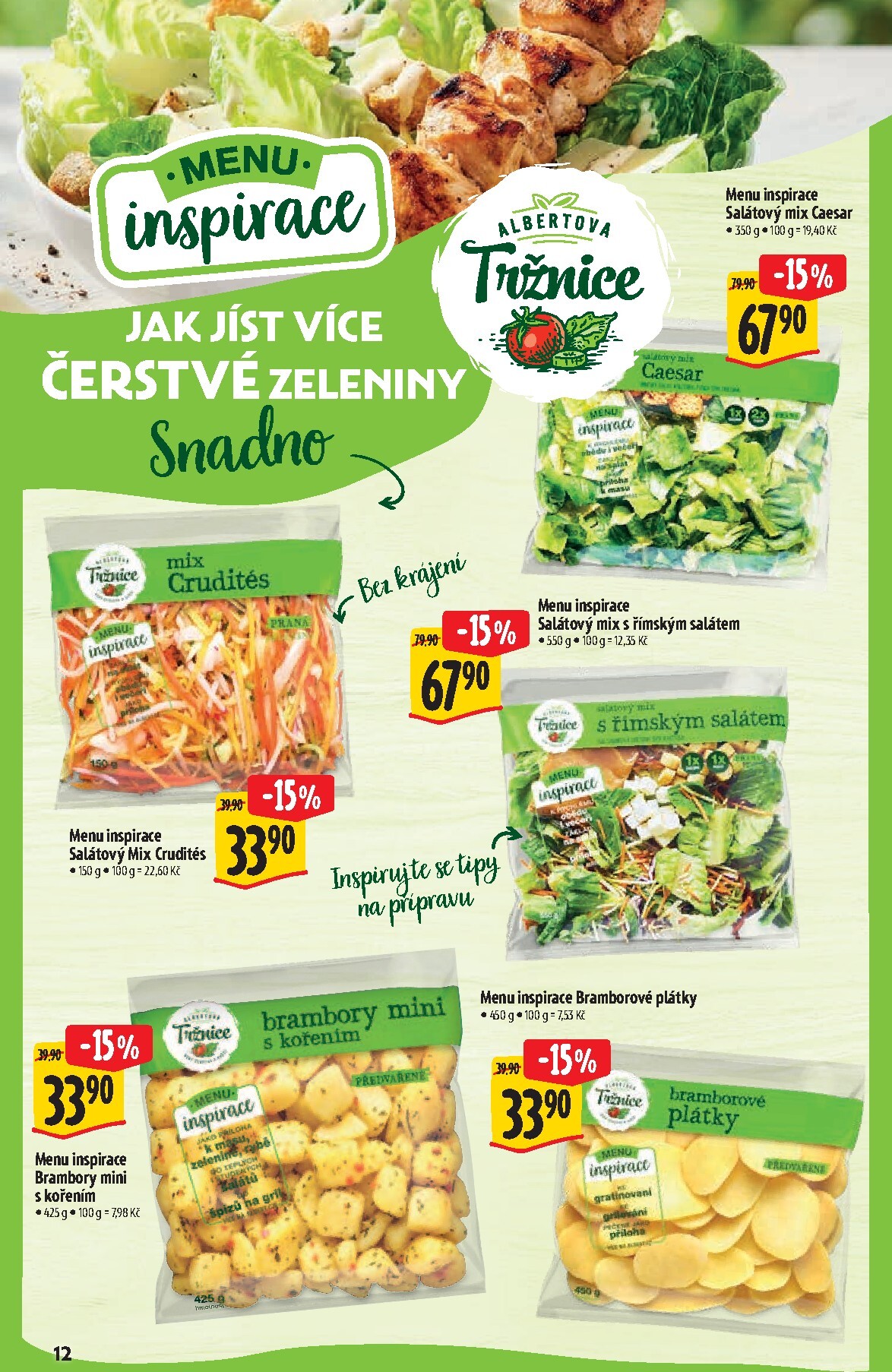 albert - Budoucí Albert Hypermarket - Gril leták platný od středy 22.04.2026 do úterý 05.05.2026 - page: 12