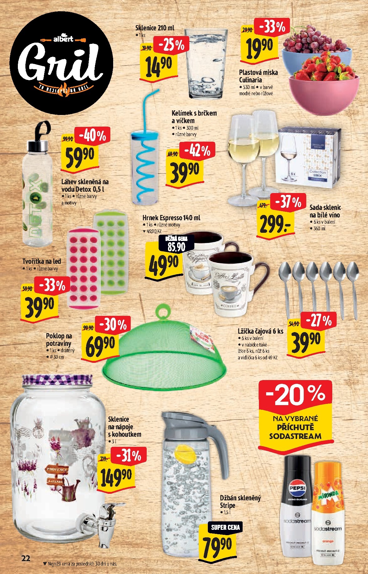 albert - Budoucí Albert Hypermarket - Gril leták platný od středy 22.04.2026 do úterý 05.05.2026 - page: 22