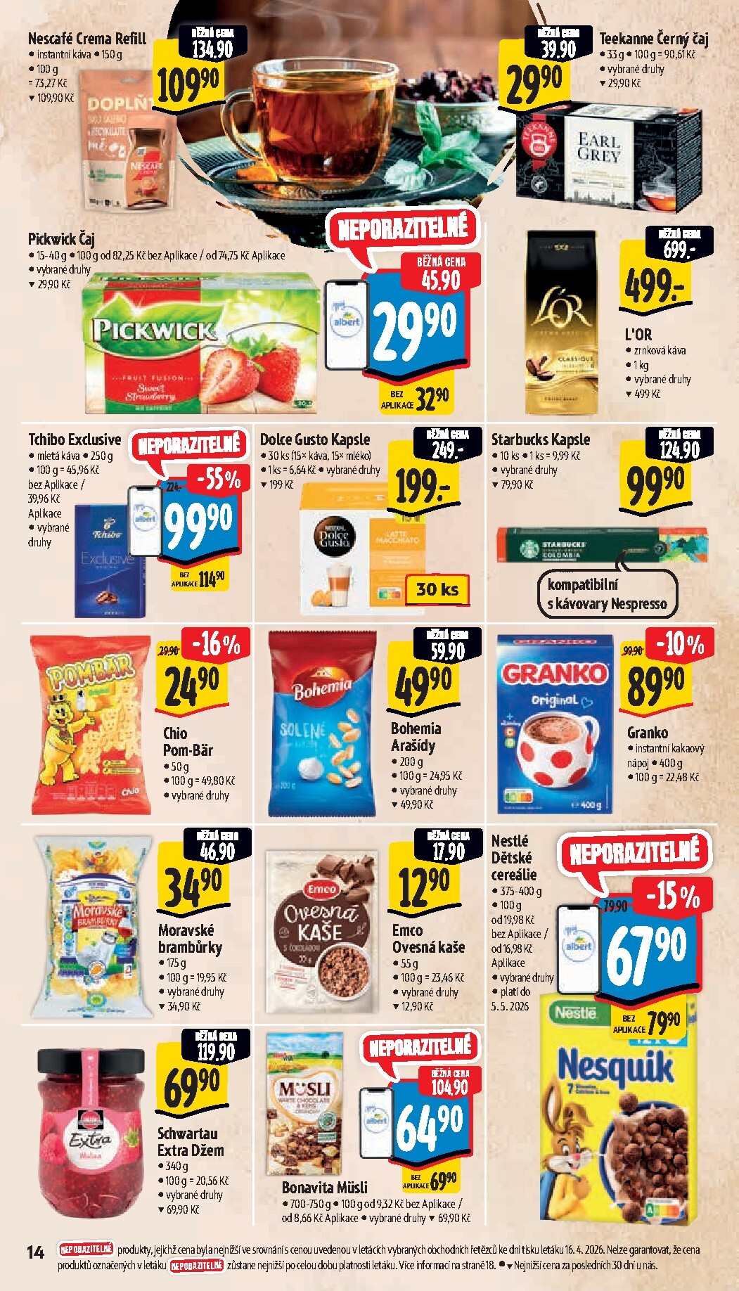 albert - Budoucí Albert Supermarket leták platný od středy 22.04.2026 do úterý 28.04.2026 - page: 22