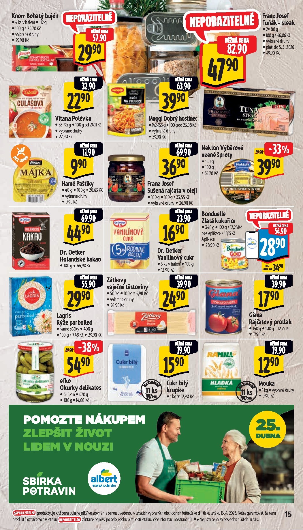 albert - Budoucí Albert Supermarket leták platný od středy 22.04.2026 do úterý 28.04.2026 - page: 23