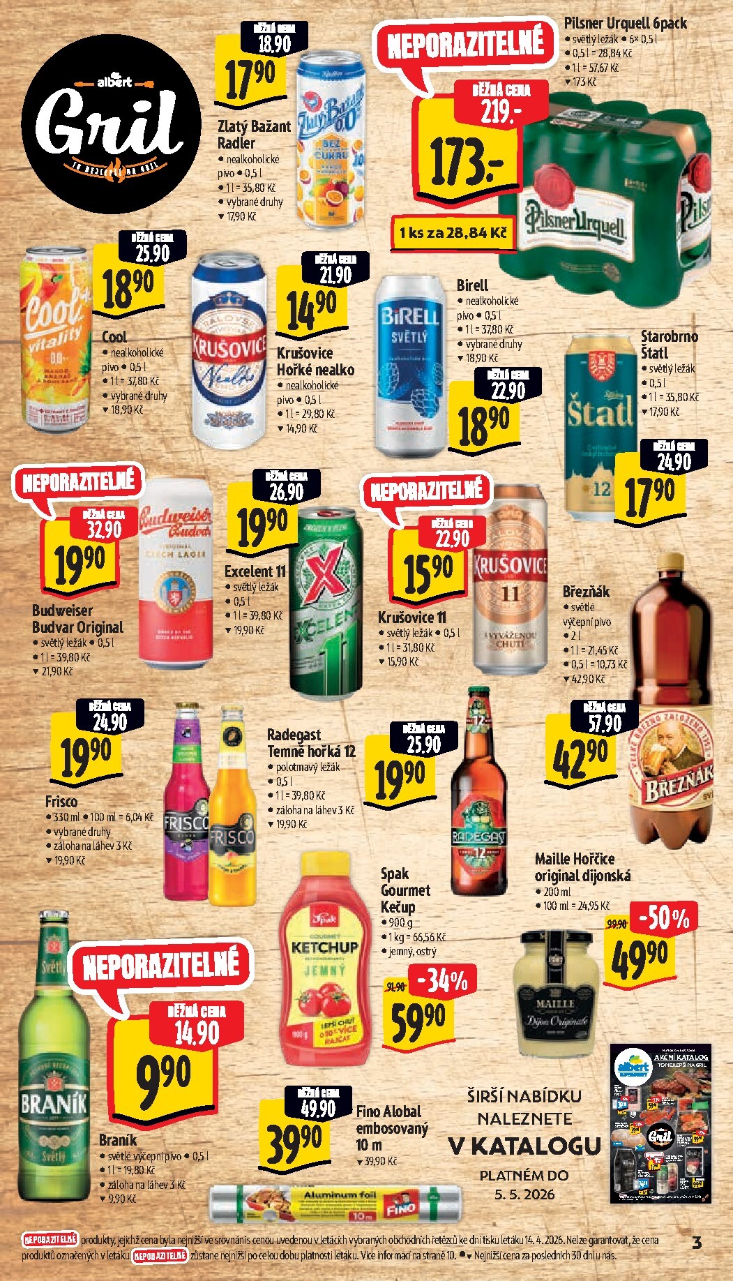 albert - Budoucí Albert Supermarket leták platný od středy 22.04.2026 do úterý 28.04.2026 - page: 7