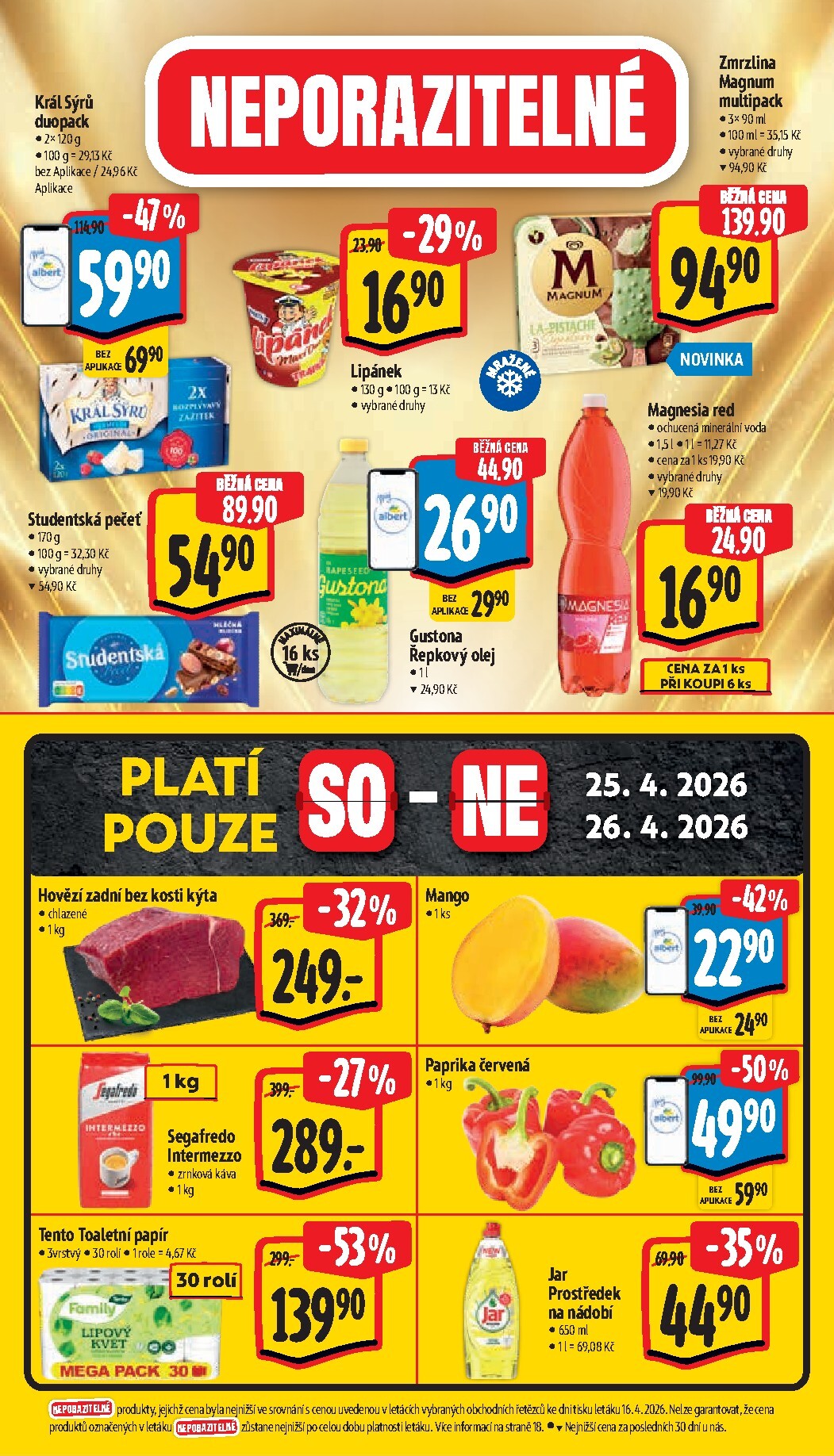 albert - Budoucí Albert Supermarket leták platný od středy 22.04.2026 do úterý 28.04.2026 - page: 31