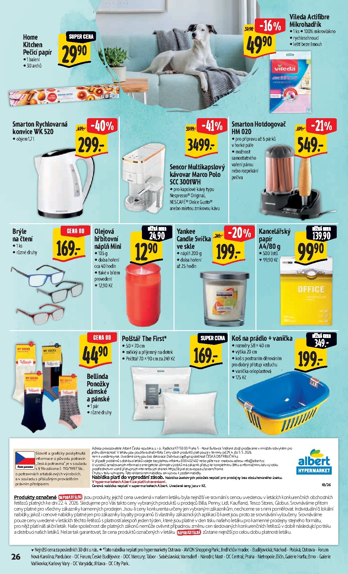 albert - Budoucí Albert Hypermarket leták platný od středy 29.04.2026 do úterý 05.05.2026 - page: 34