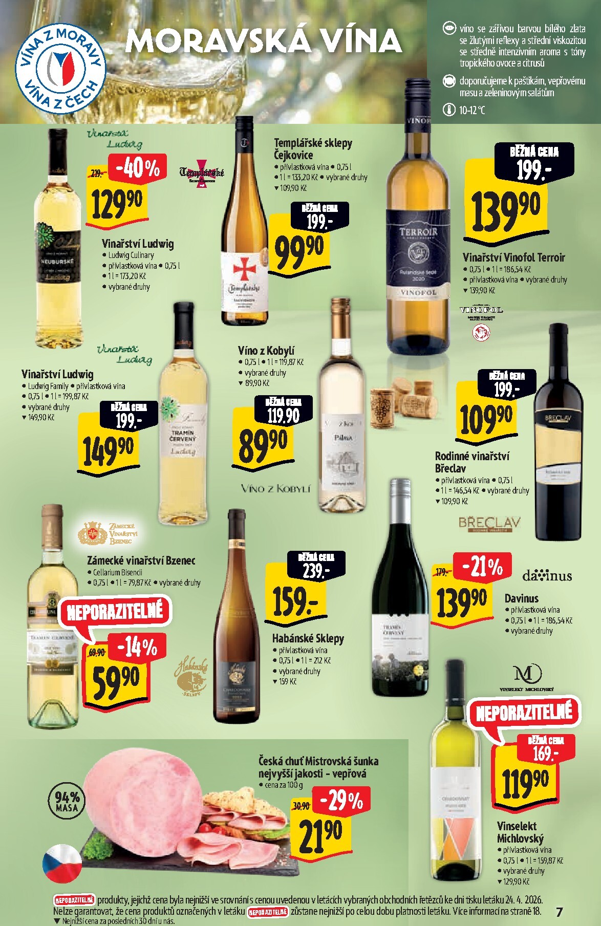 albert - Aktuální Albert Hypermarket - Jarní vinný katalog leták platný od středy 06.05.2026 do úterý 19.05.2026 - page: 7