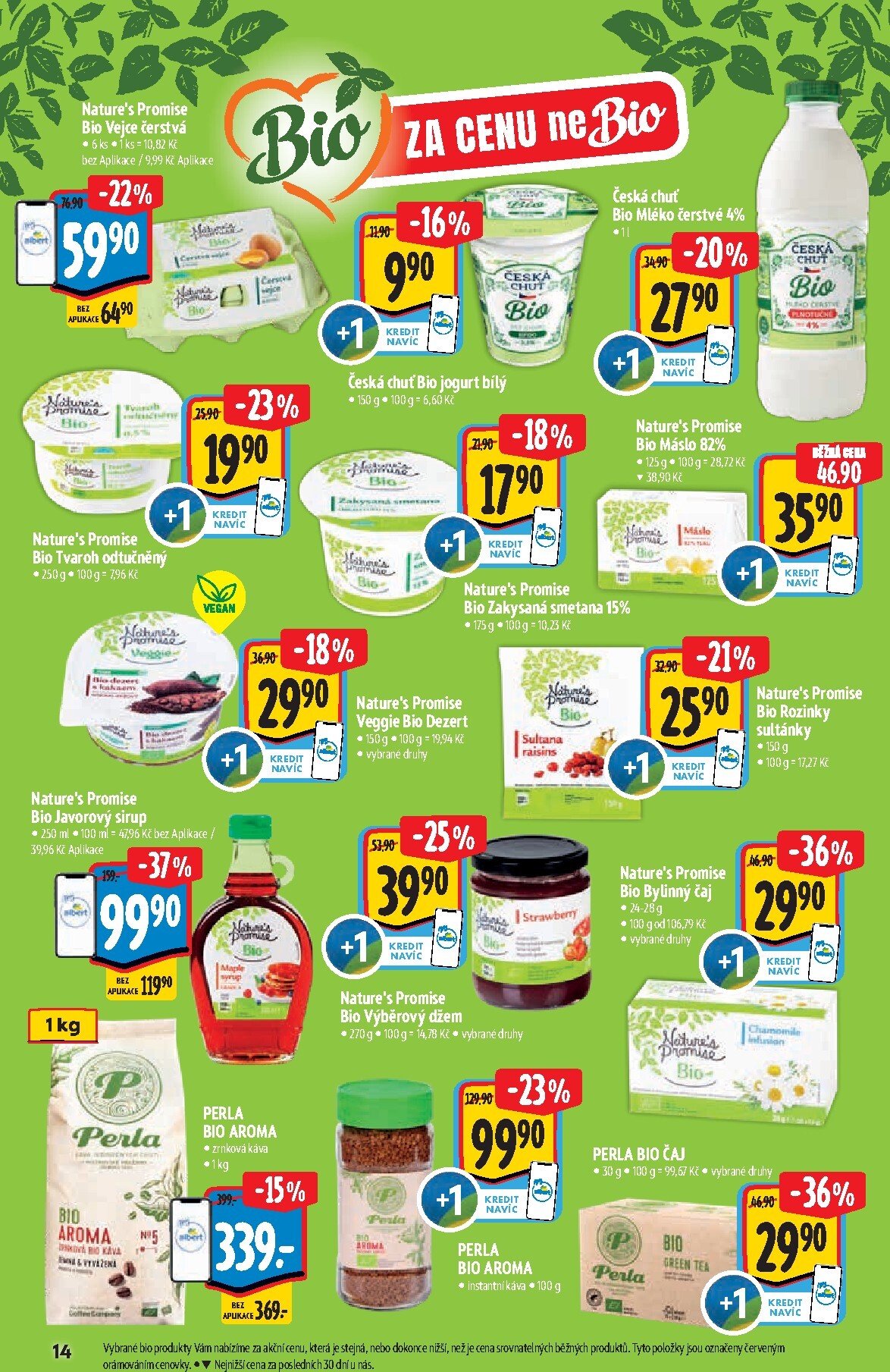 albert - Budoucí Albert Supermarket - Bio leták platný od středy 13.05.2026 do úterý 26.05.2026 - page: 14