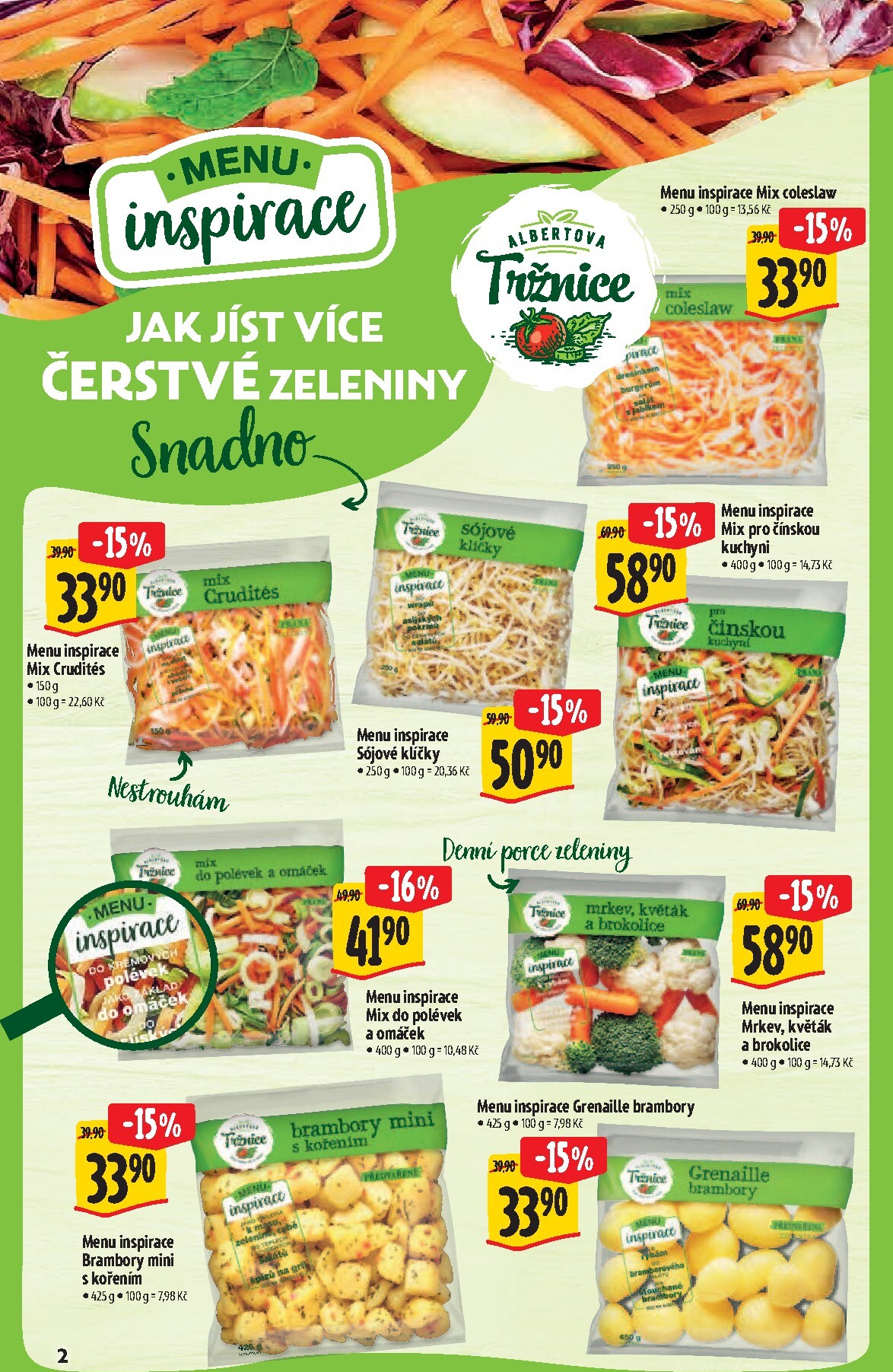 albert - Budoucí Albert Supermarket - Bio leták platný od středy 13.05.2026 do úterý 26.05.2026 - page: 2